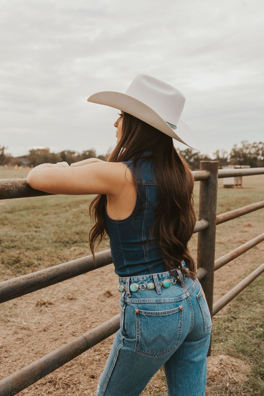 The Draper Denim Bodysuit