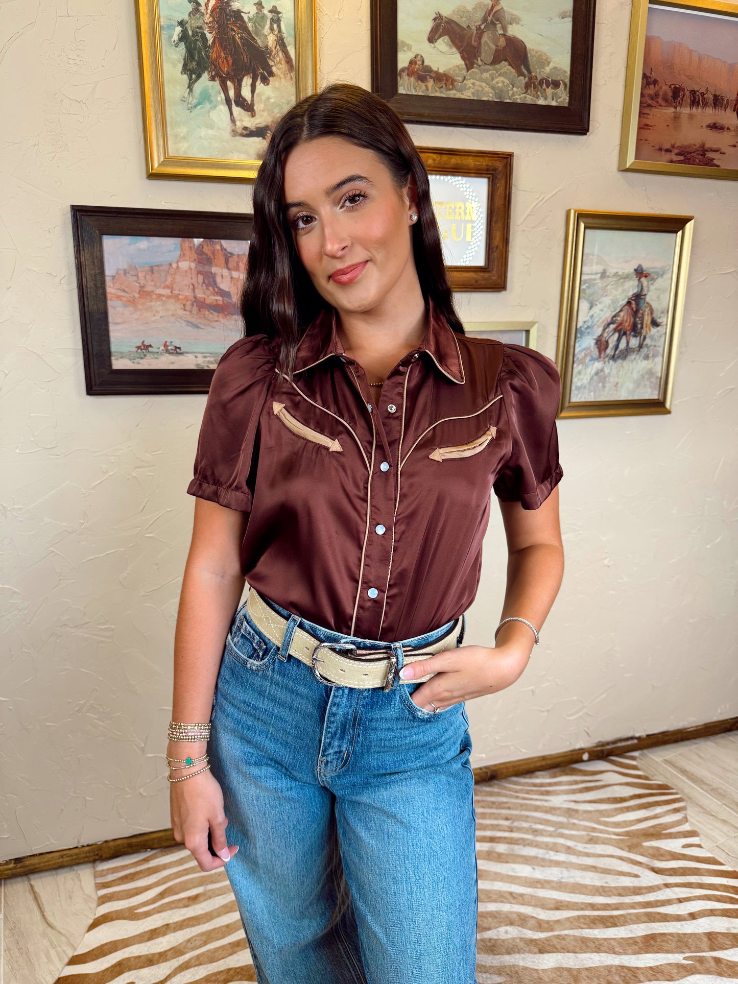 The Brown Arrow Top
