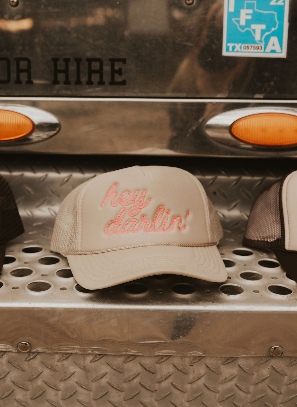 The Hey Darlin Trucker Hat loop