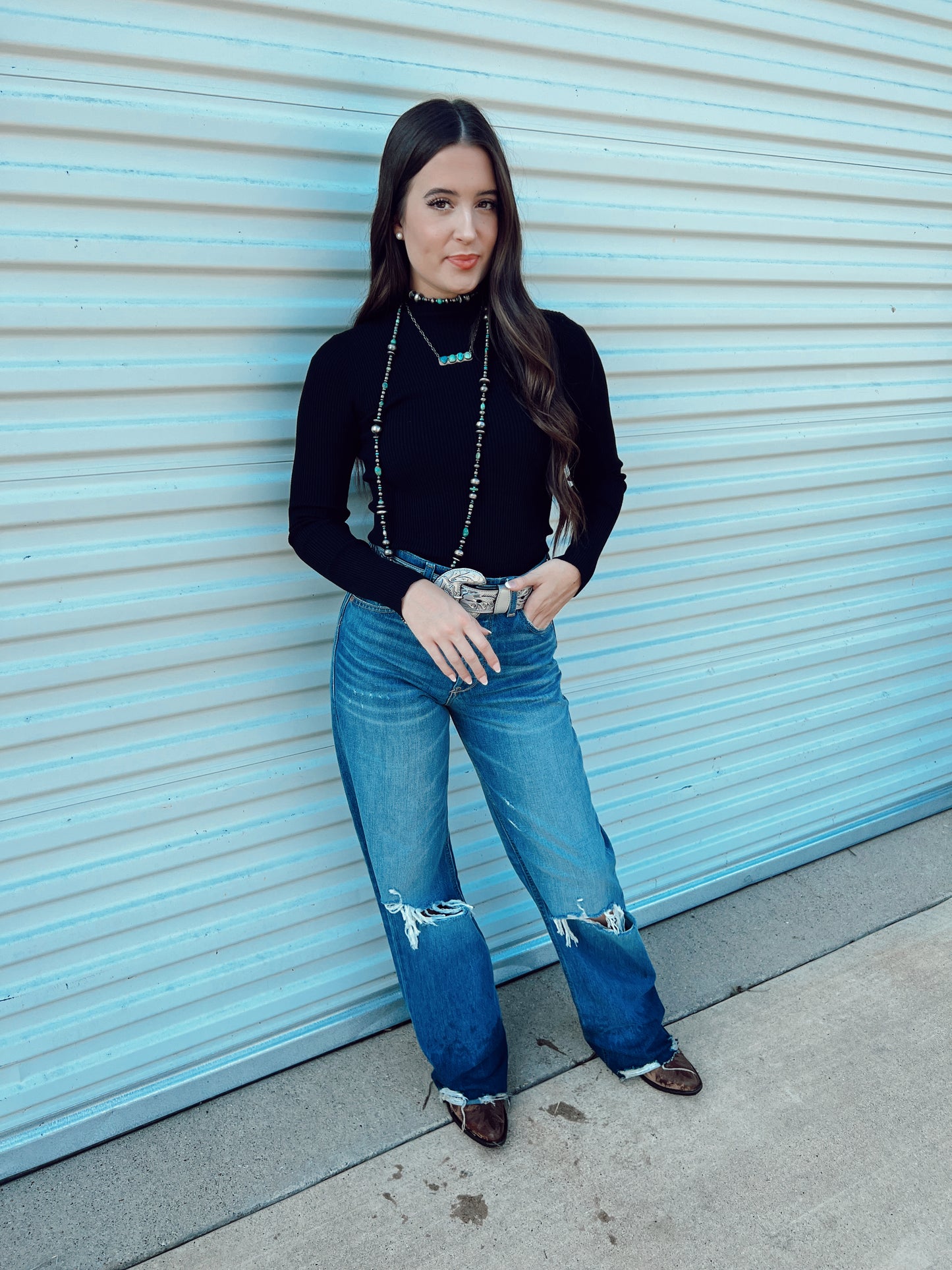 The Roby Top in Black