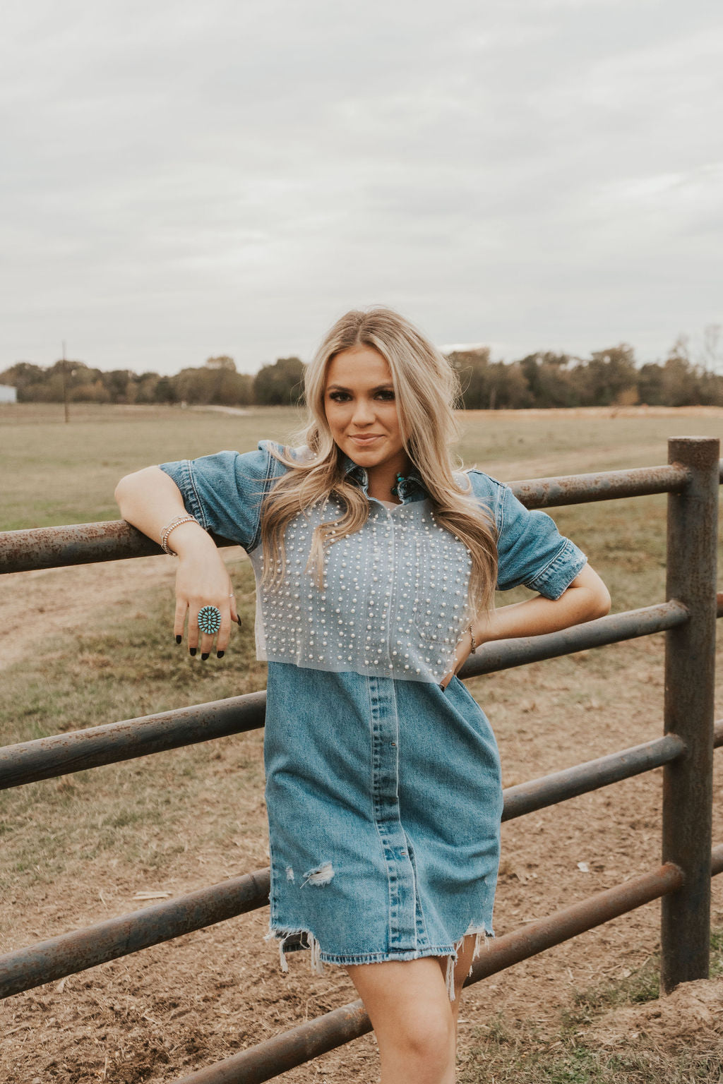 The Ariat Bakersfield Denim Dress