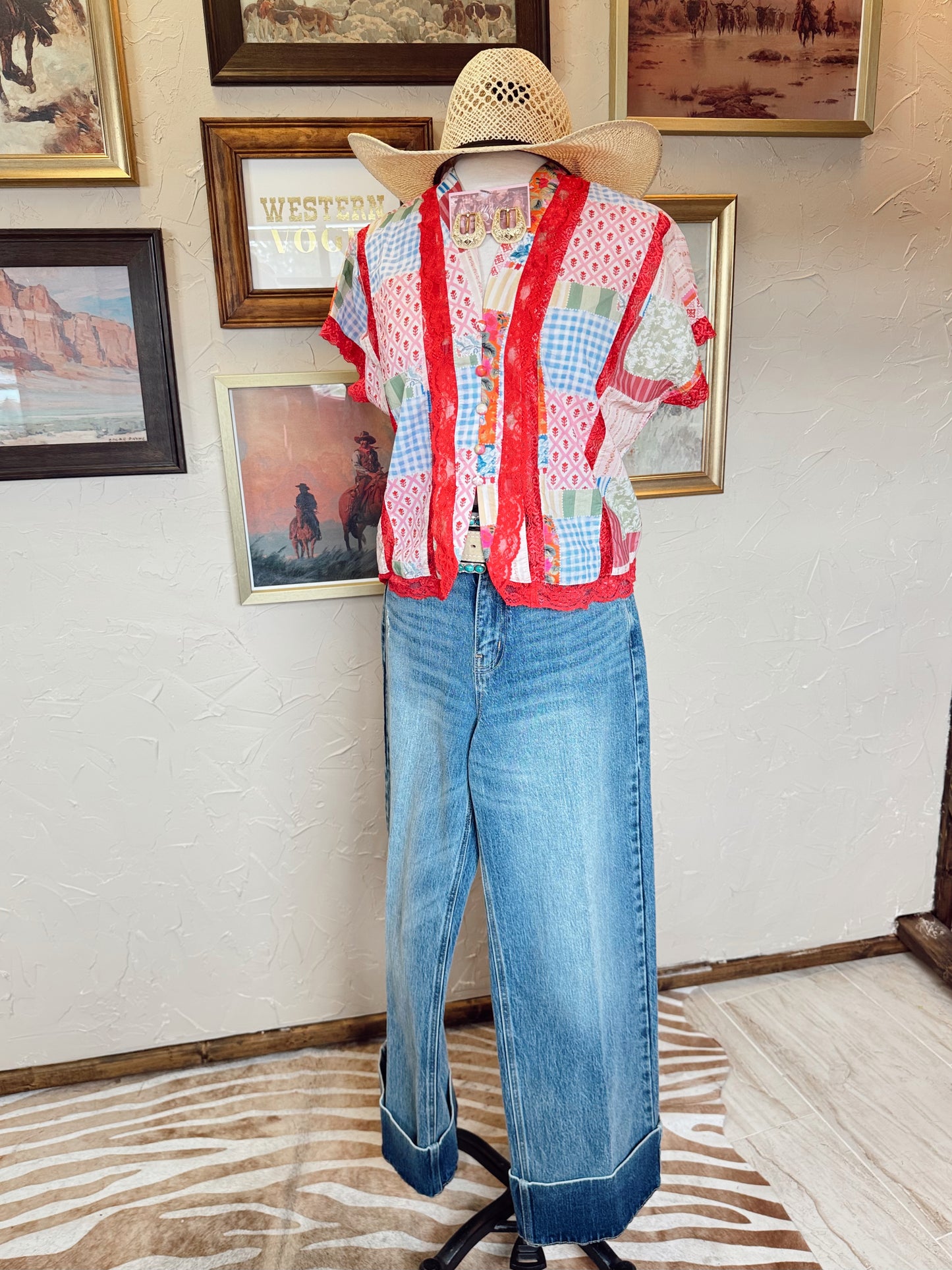 The Patchwork Top
