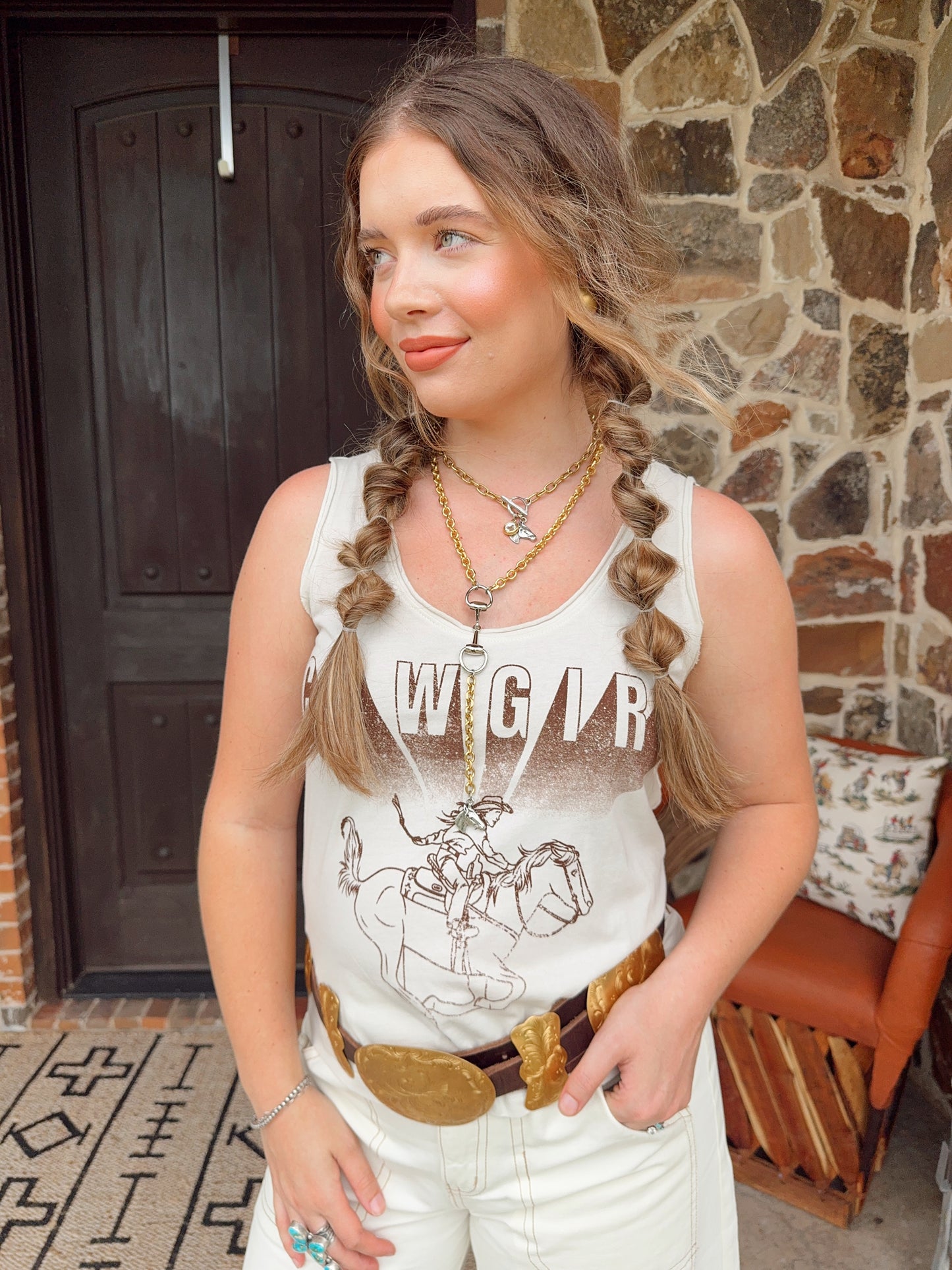 Fast Horses Cowgirl Tank