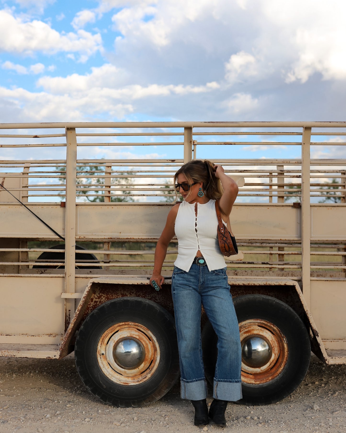 The Fiona Jeans in Dark Wash