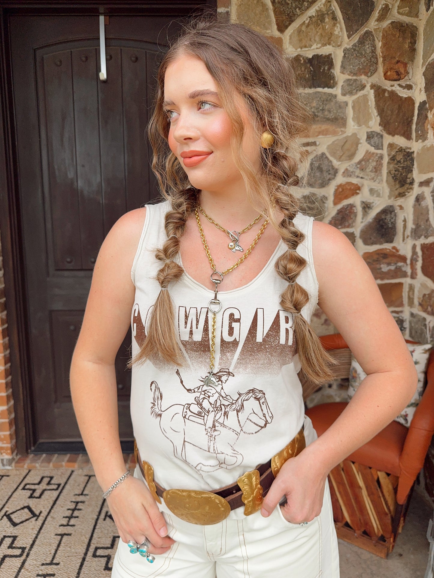 Fast Horses Cowgirl Tank