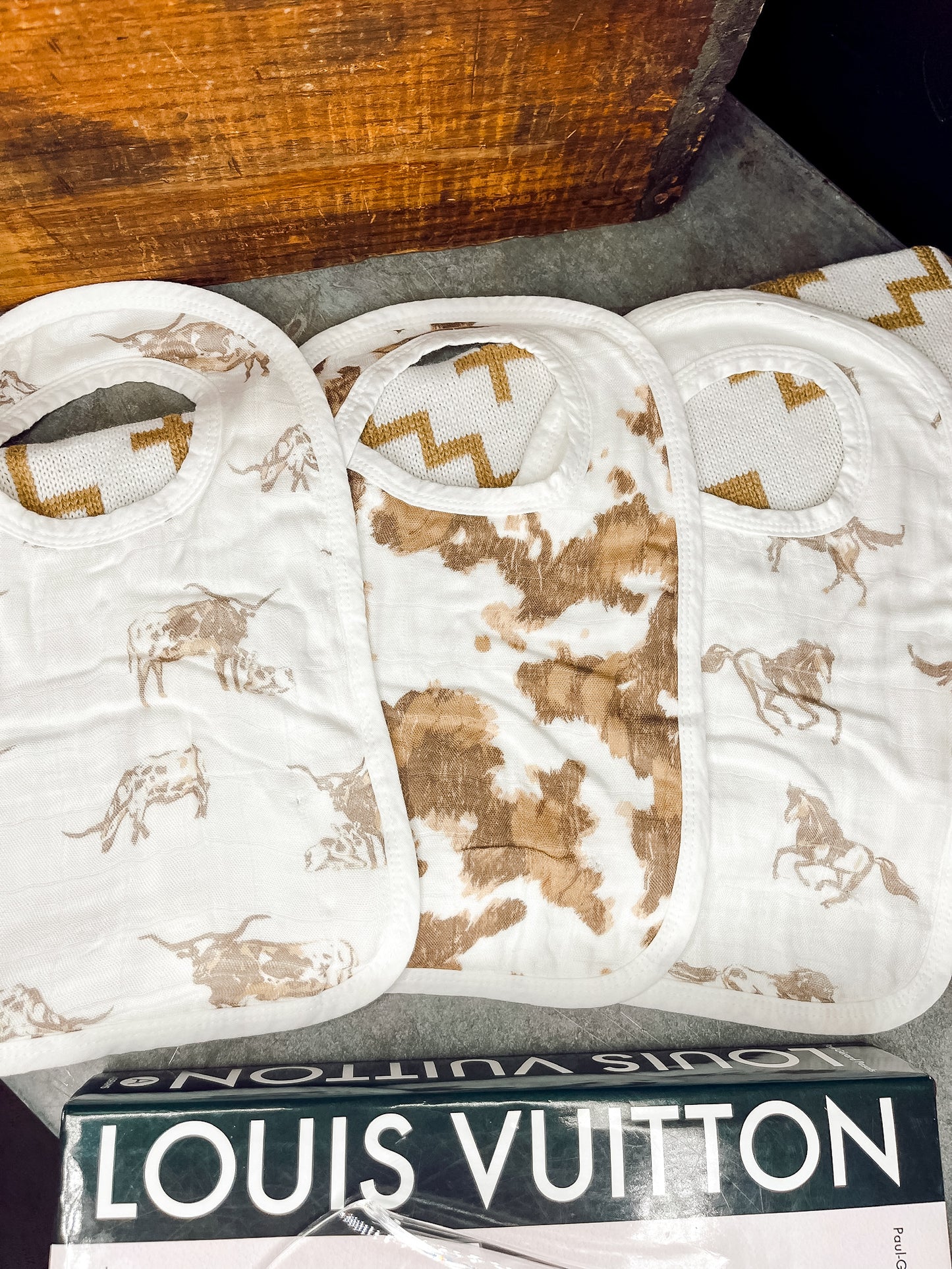 The Forever Cowboys & Cowgirls Snap Bibs