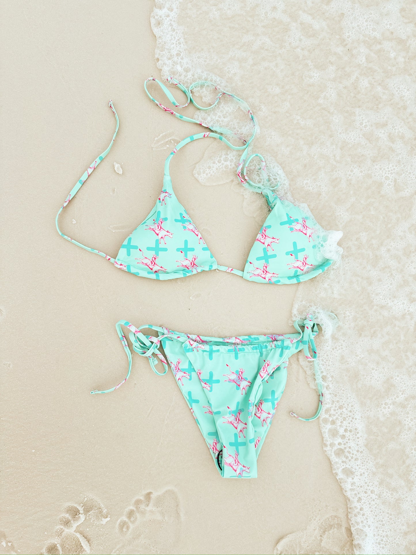 Neon Cowboy Bikini