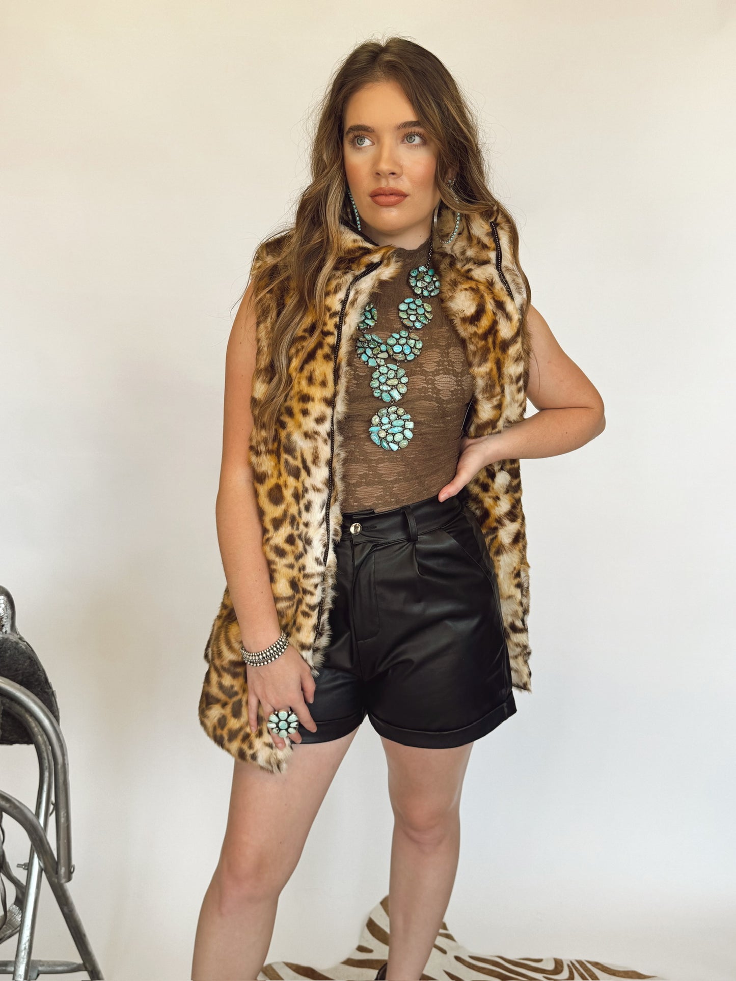 Layla Shorts in Black- Size XL