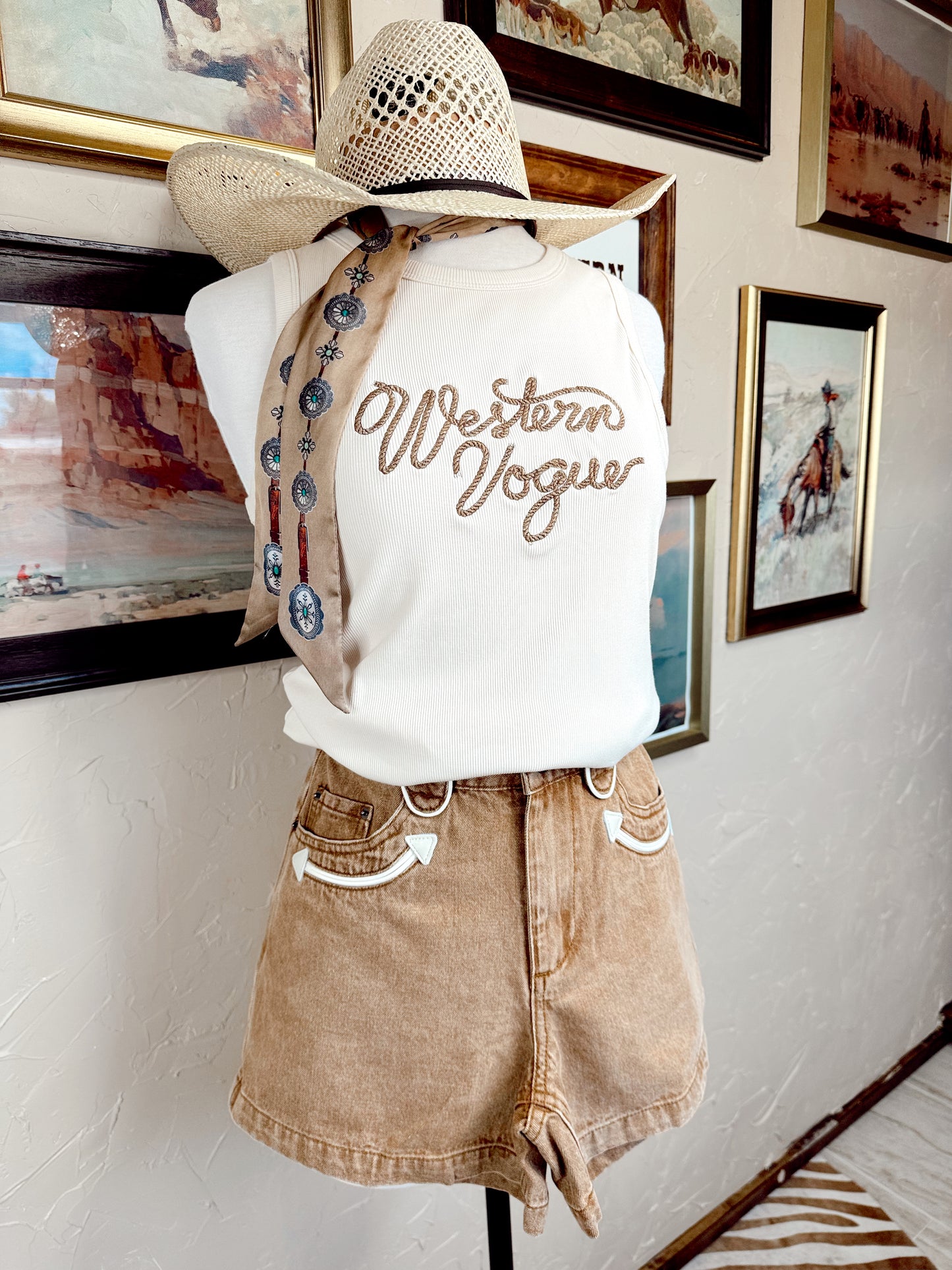 The Western Vogue Tank