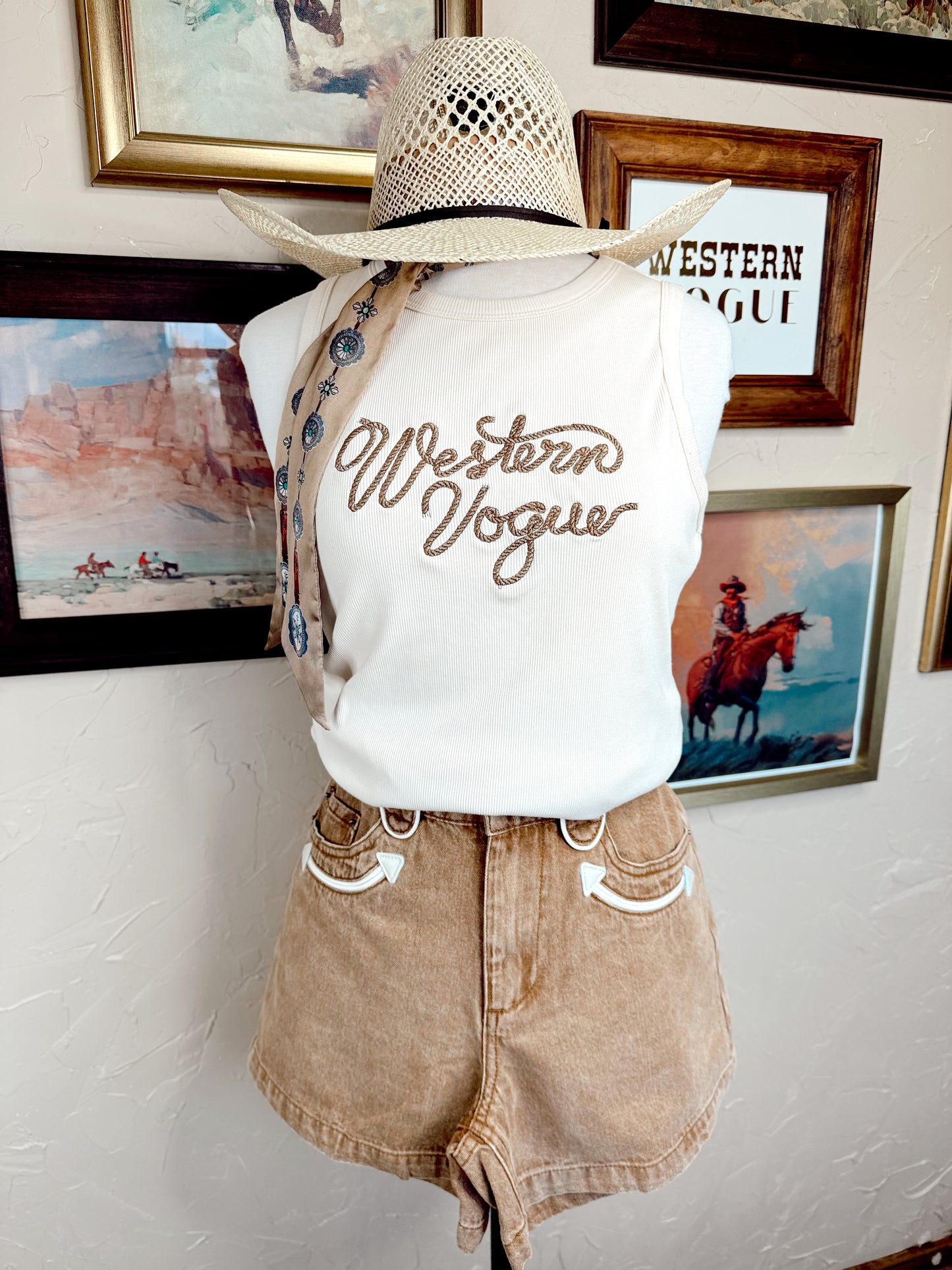 The Western Vogue Tank