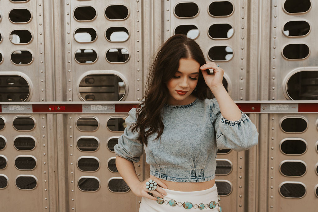 The Blue Jean Baby Top