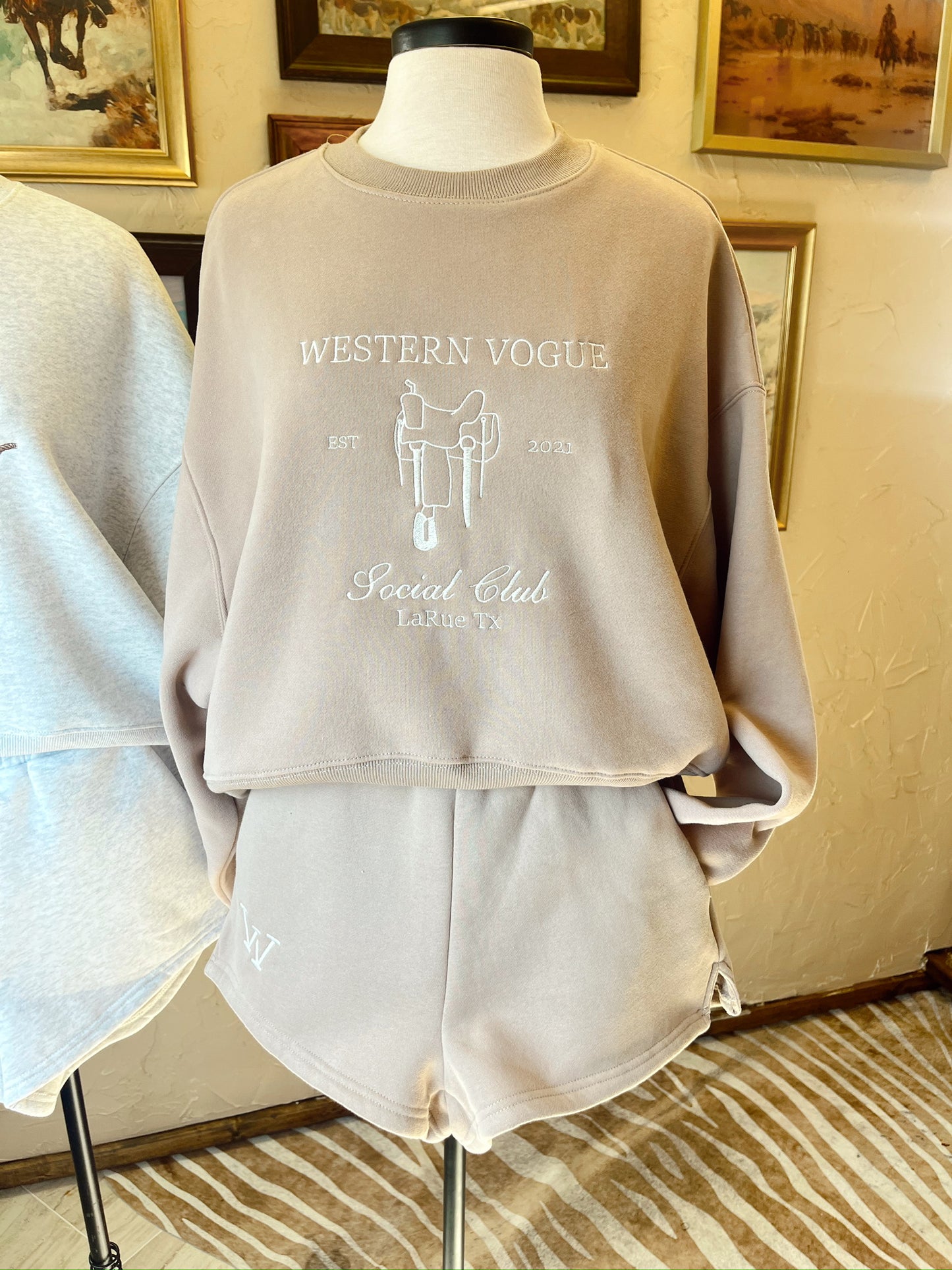The Western Vogue Social Club Sweatshirt