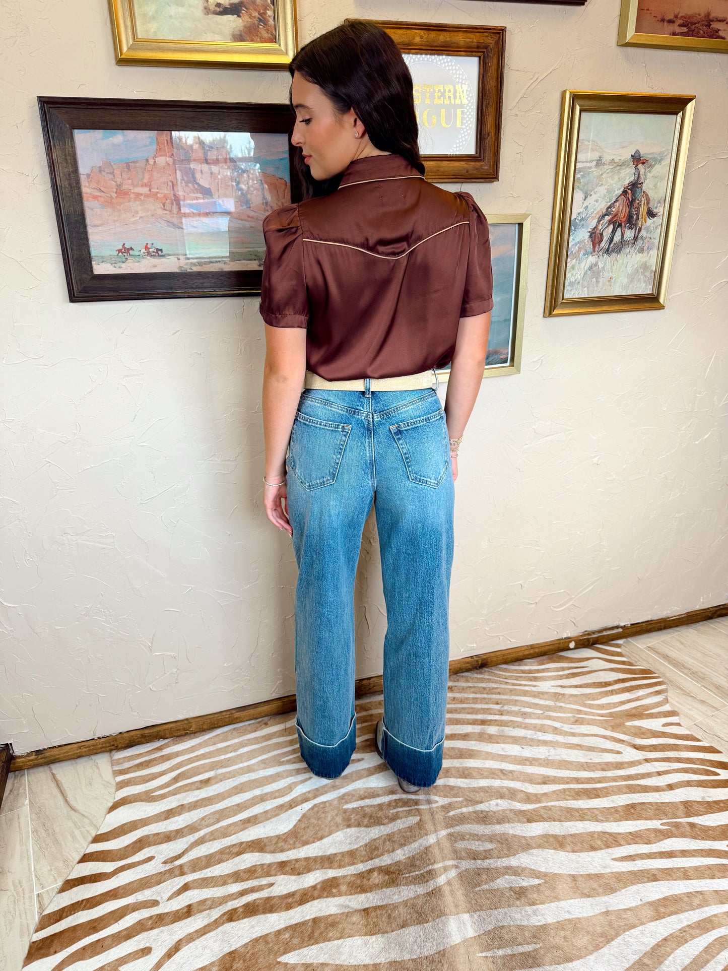 The Brown Arrow Top