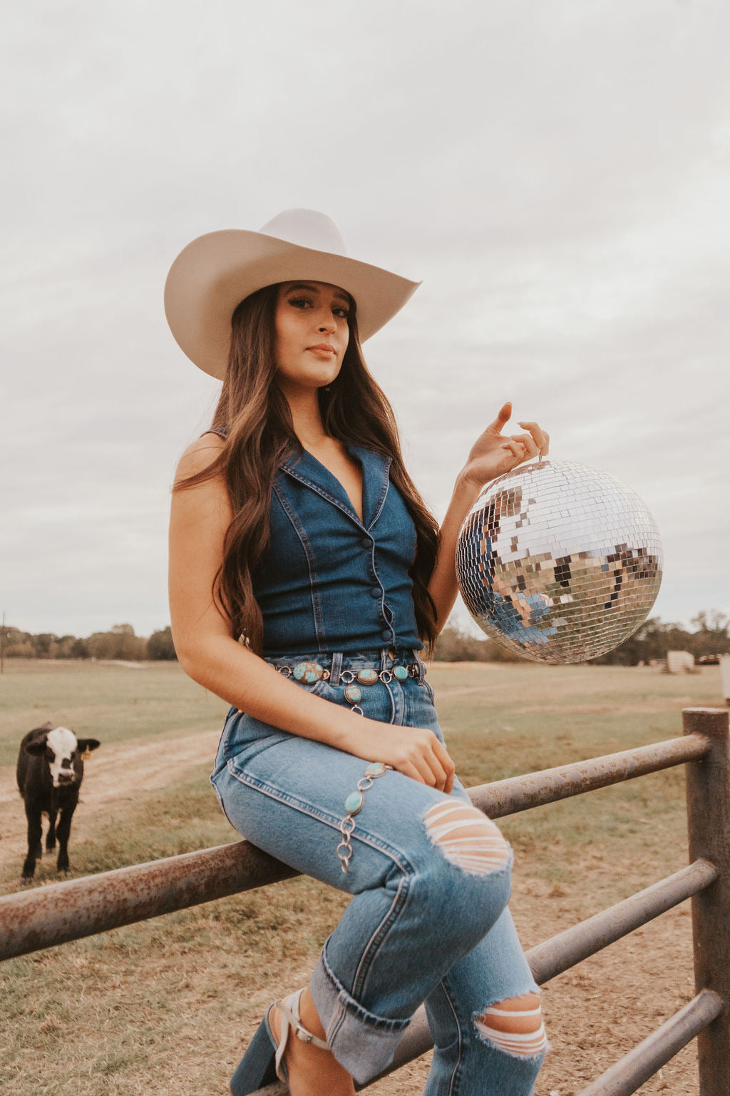 The Draper Denim Bodysuit