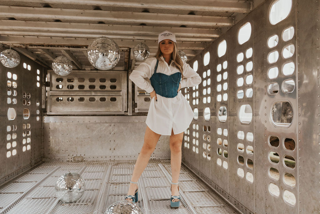 The High Point Dress in White