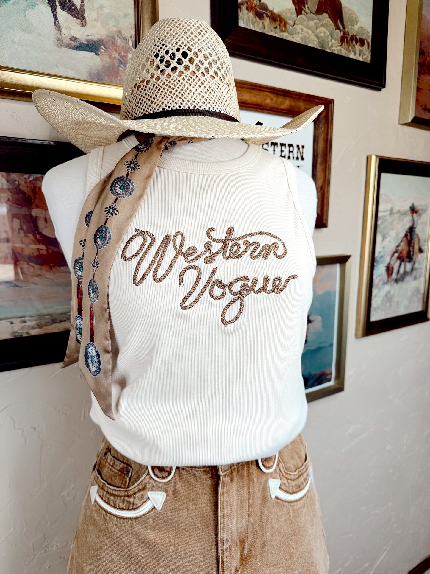 The Western Vogue Tank