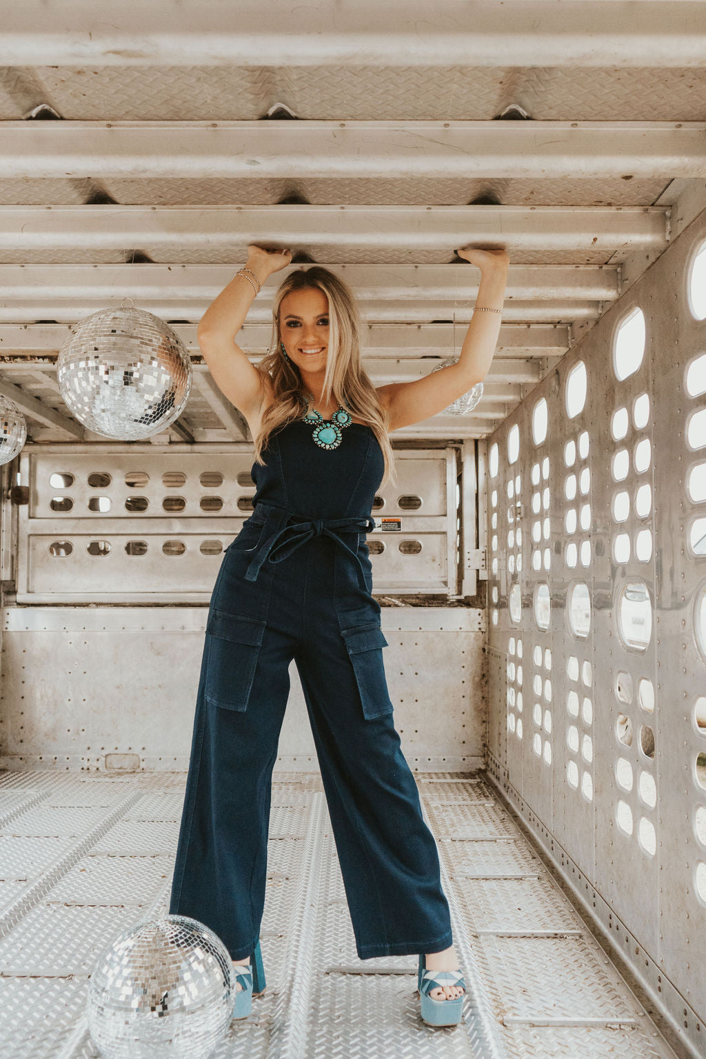 The Danni Denim Jumpsuit