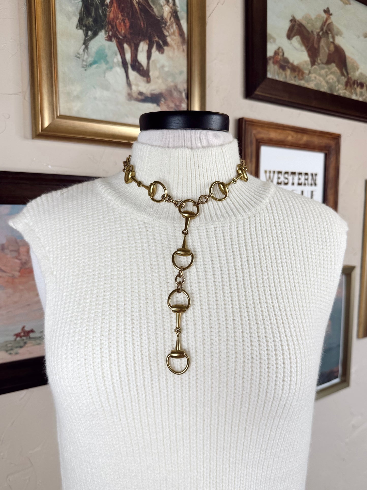 The Extra Bitty Lariat Necklace {Available in Gold + Silver}