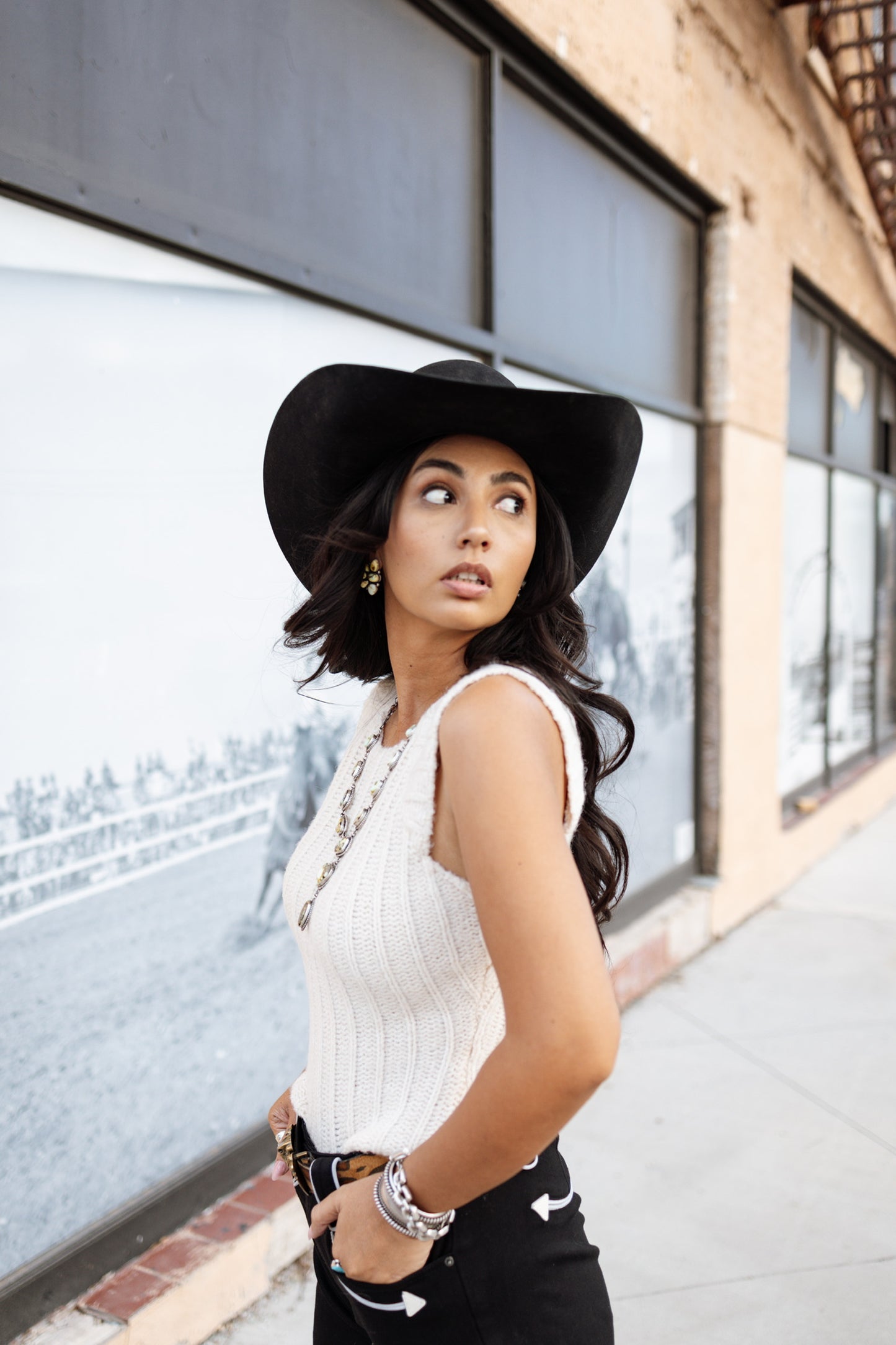 The Abilene Jeans in Black