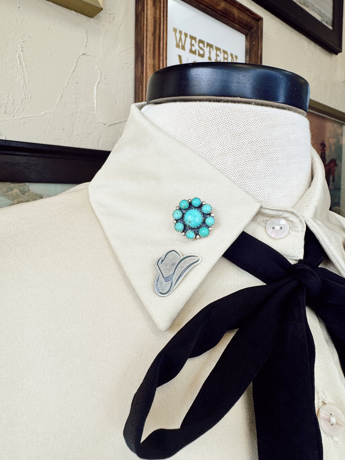 Cowboy Hat Lapel Pin