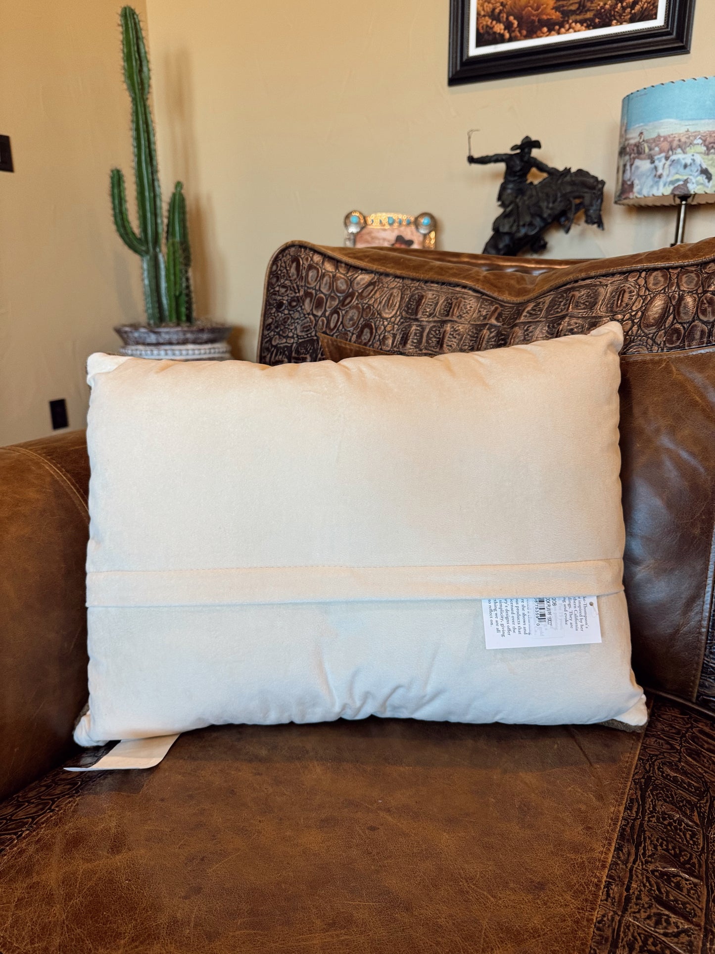 The Longhorn Hook Pillow
