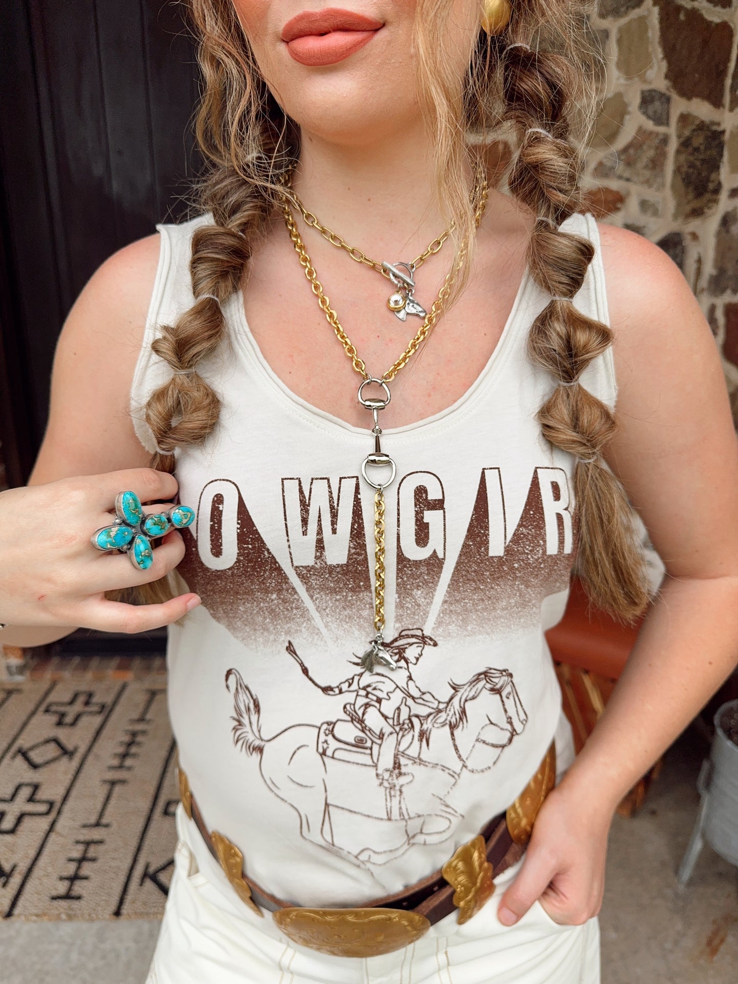 Fast Horses Cowgirl Tank