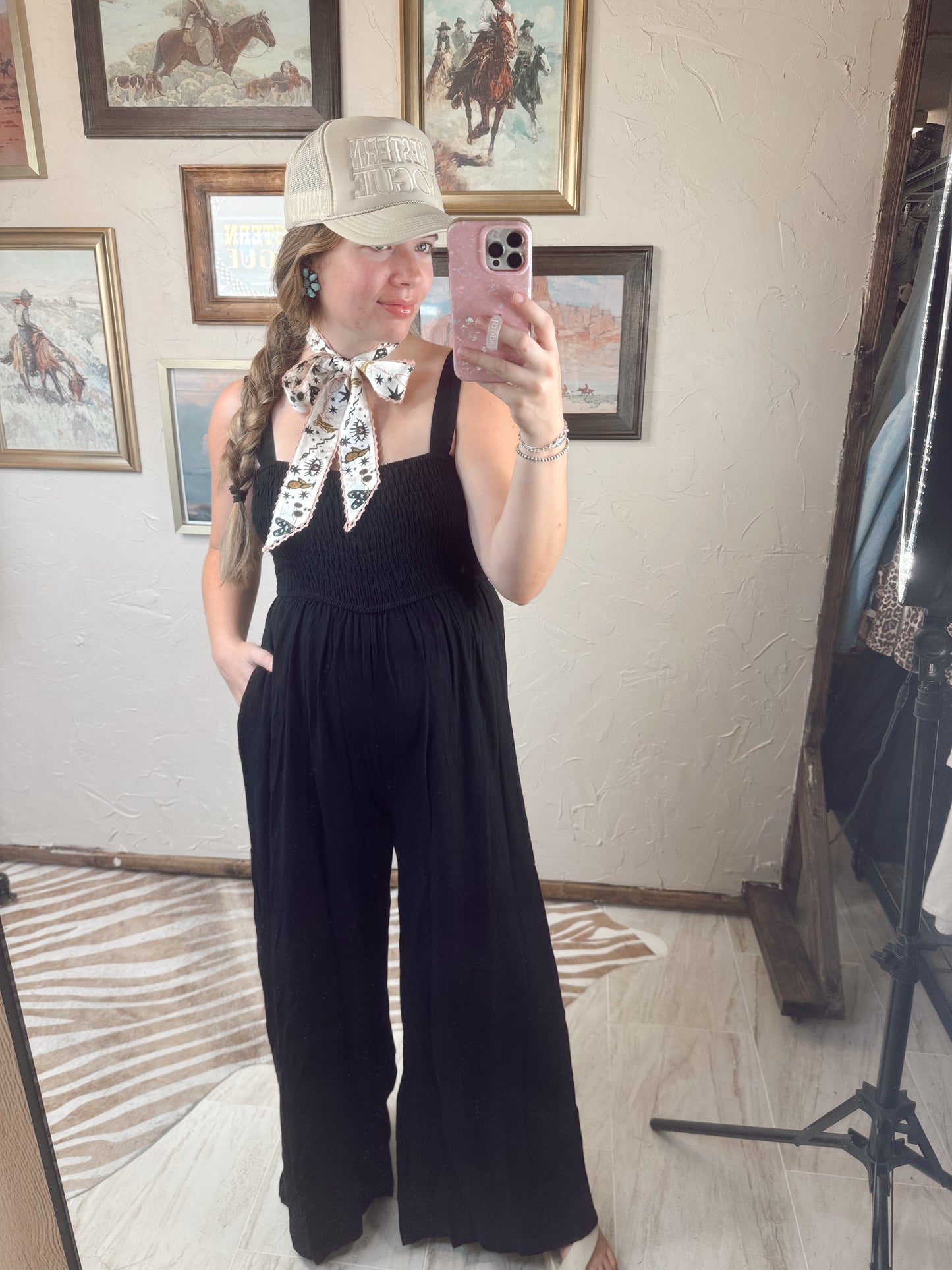 The Jasper Jumpsuit in Black