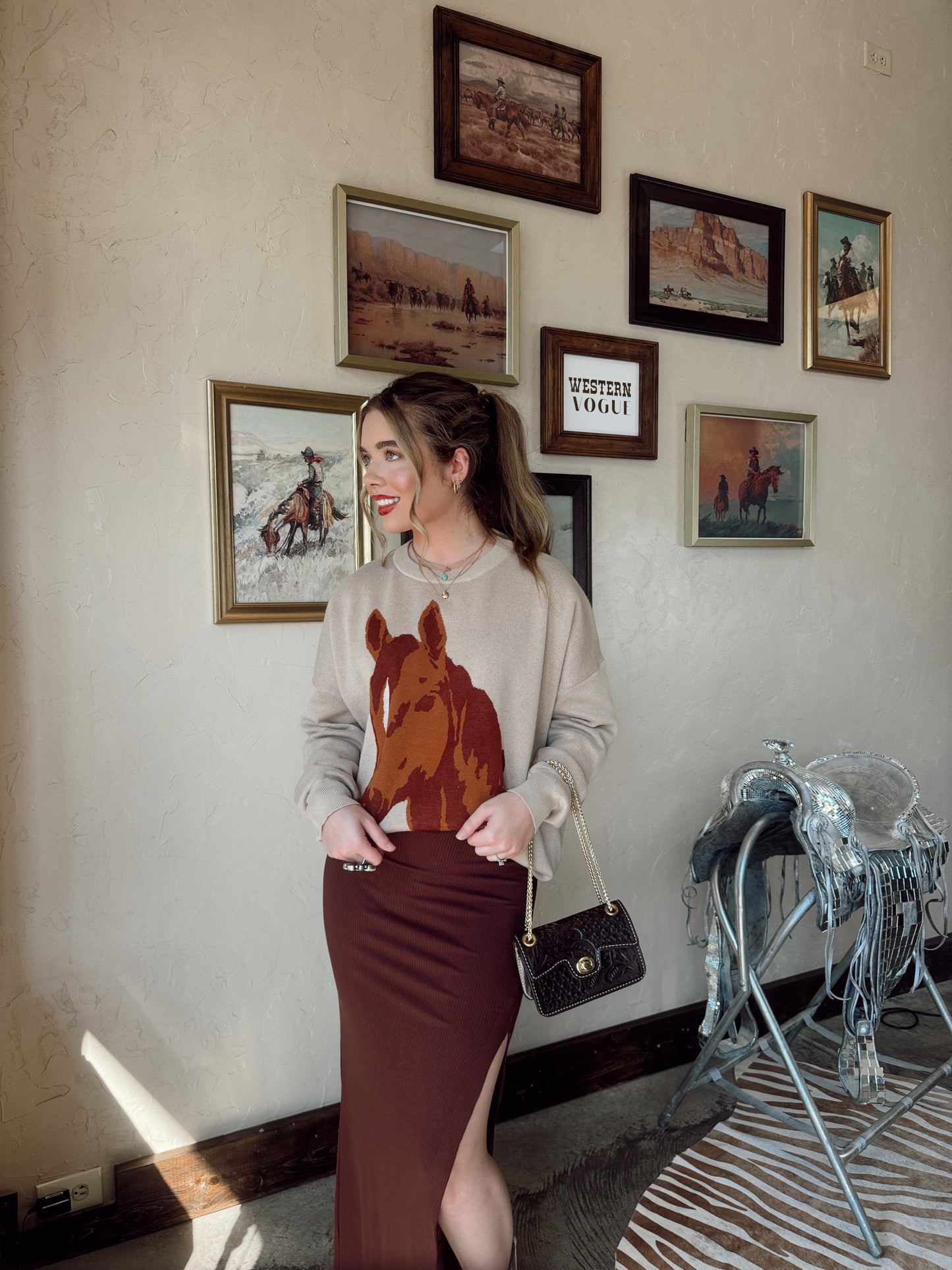 The Sonora Sorrel Sweater