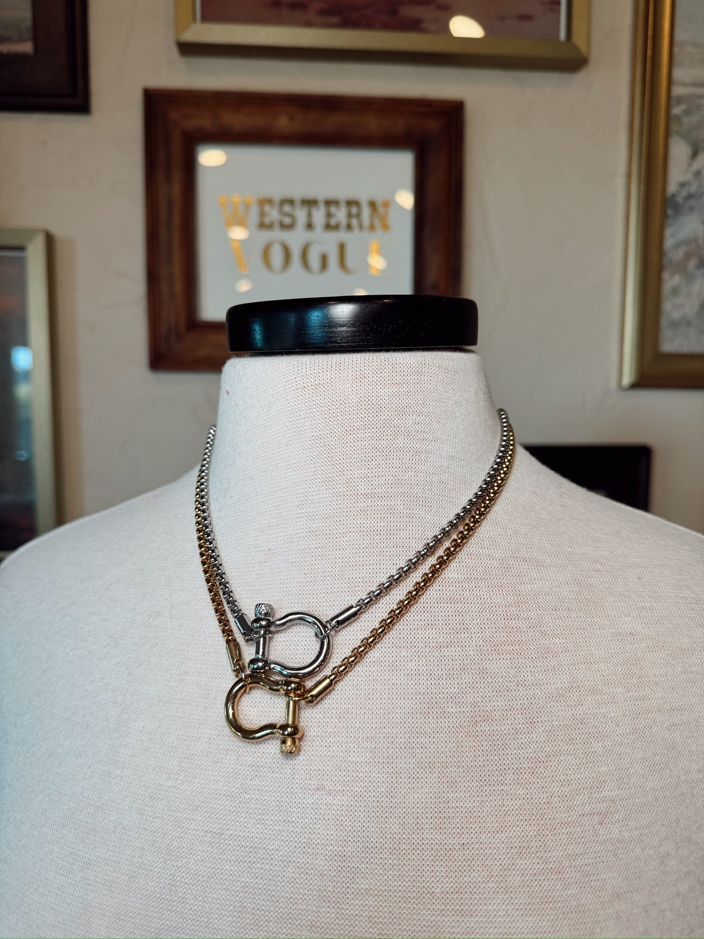 The Colt Necklace {GOLD OR SILVER}
