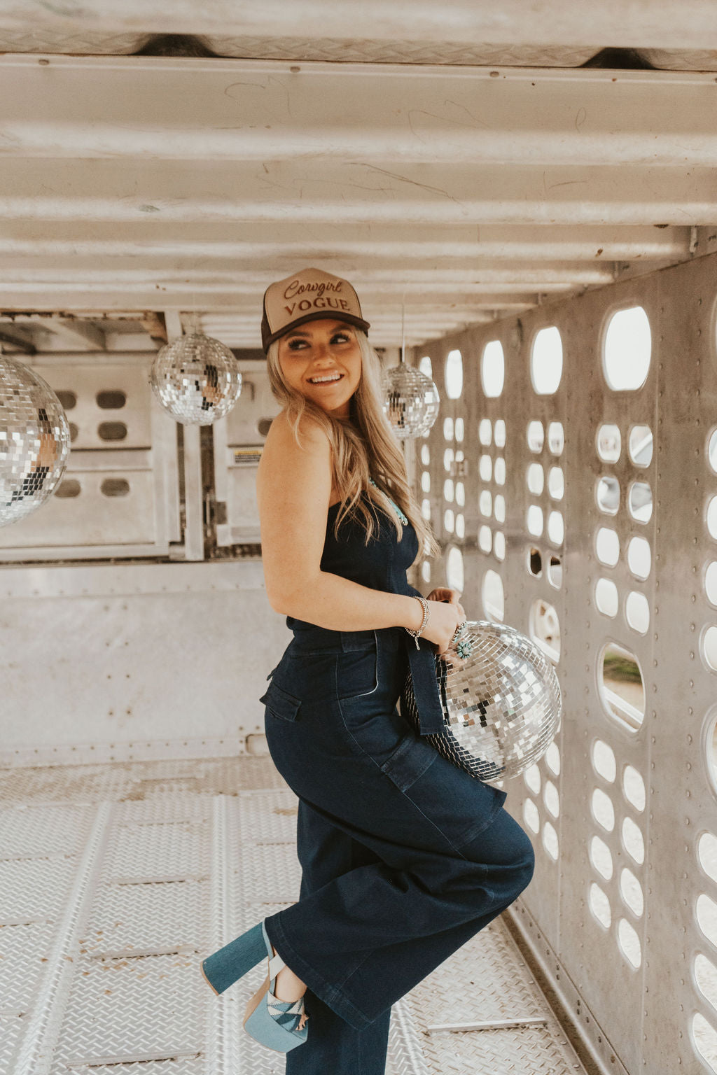 The Danni Denim Jumpsuit