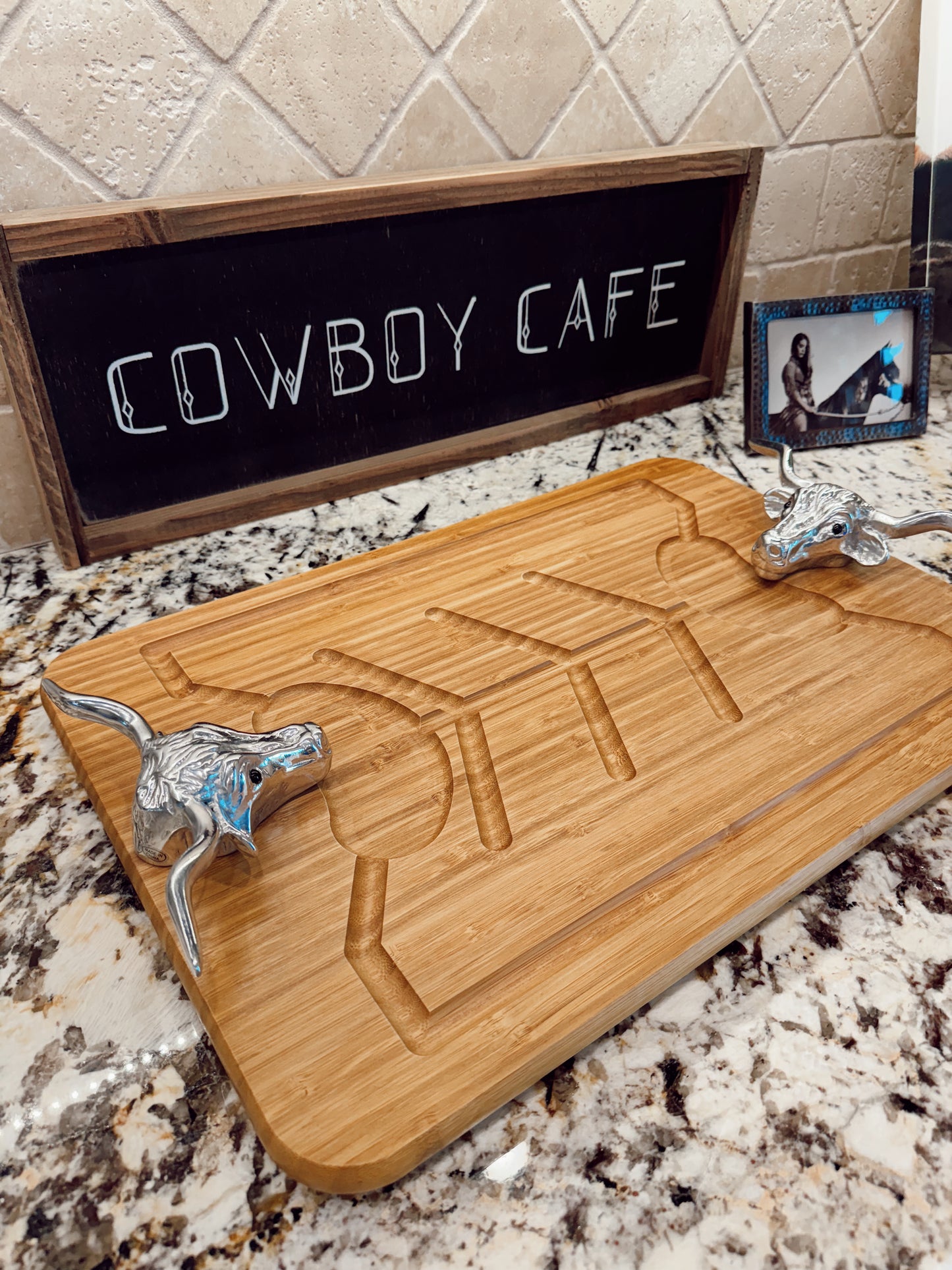 The Longhorn Carving Board