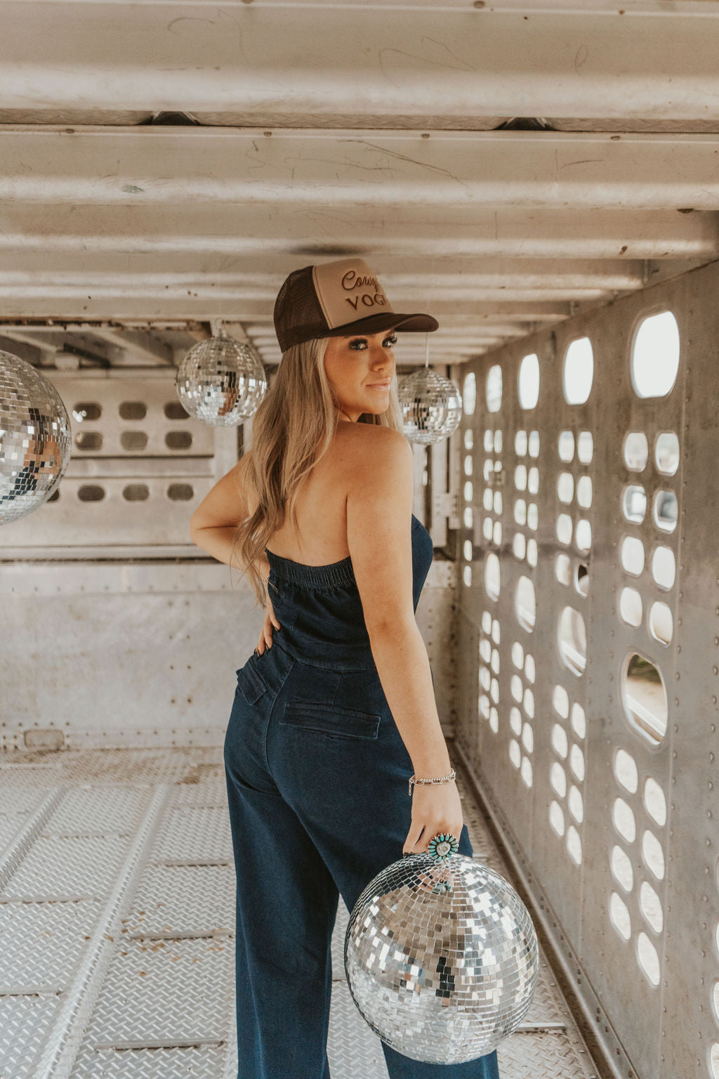 The Danni Denim Jumpsuit