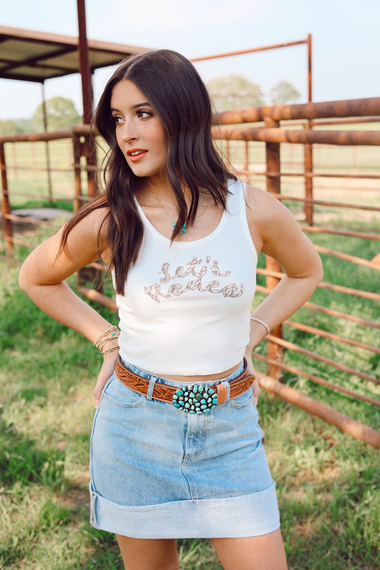 The Let's Rodeo Tank