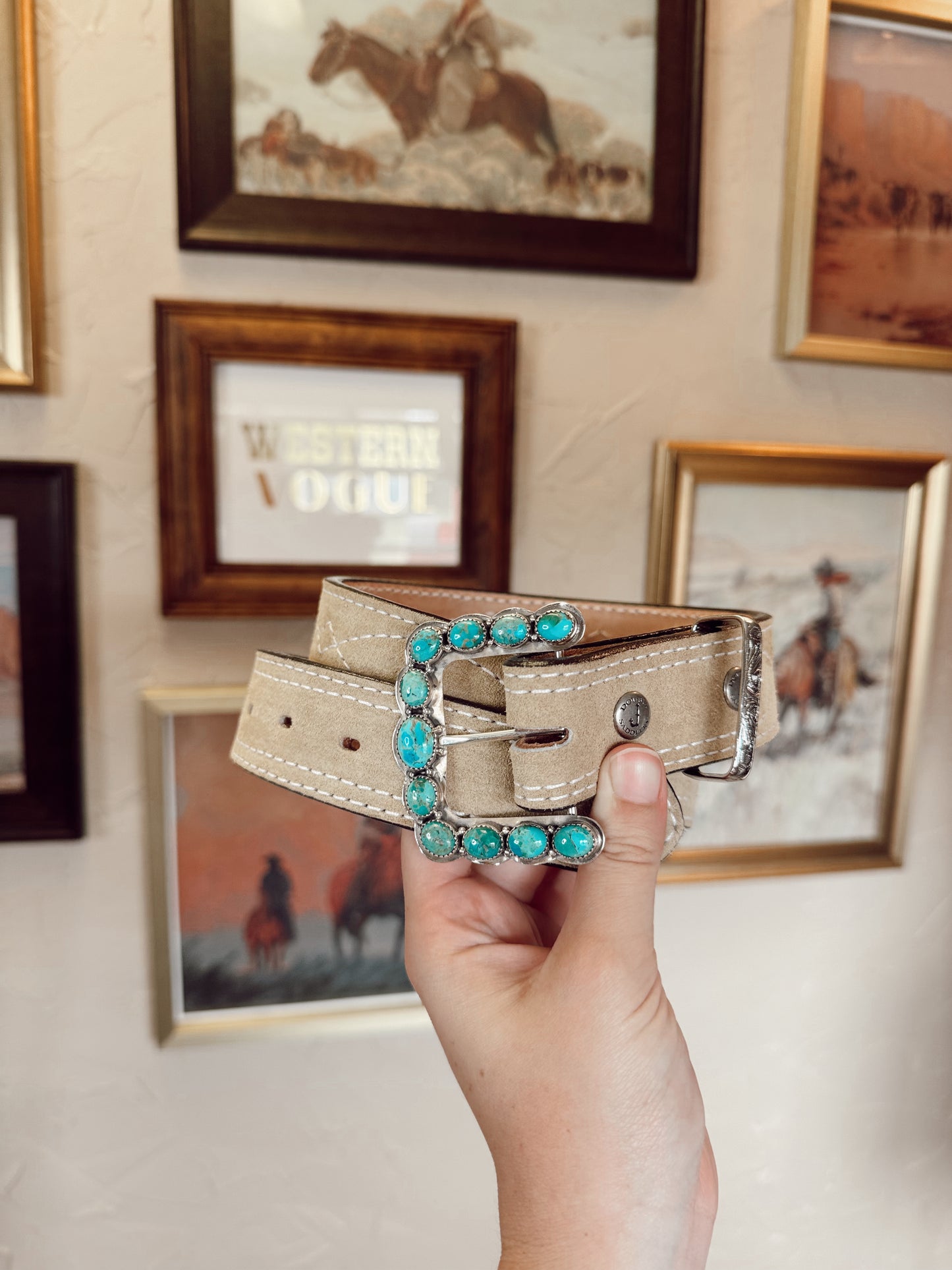 The Gunslinger Belt in Sand