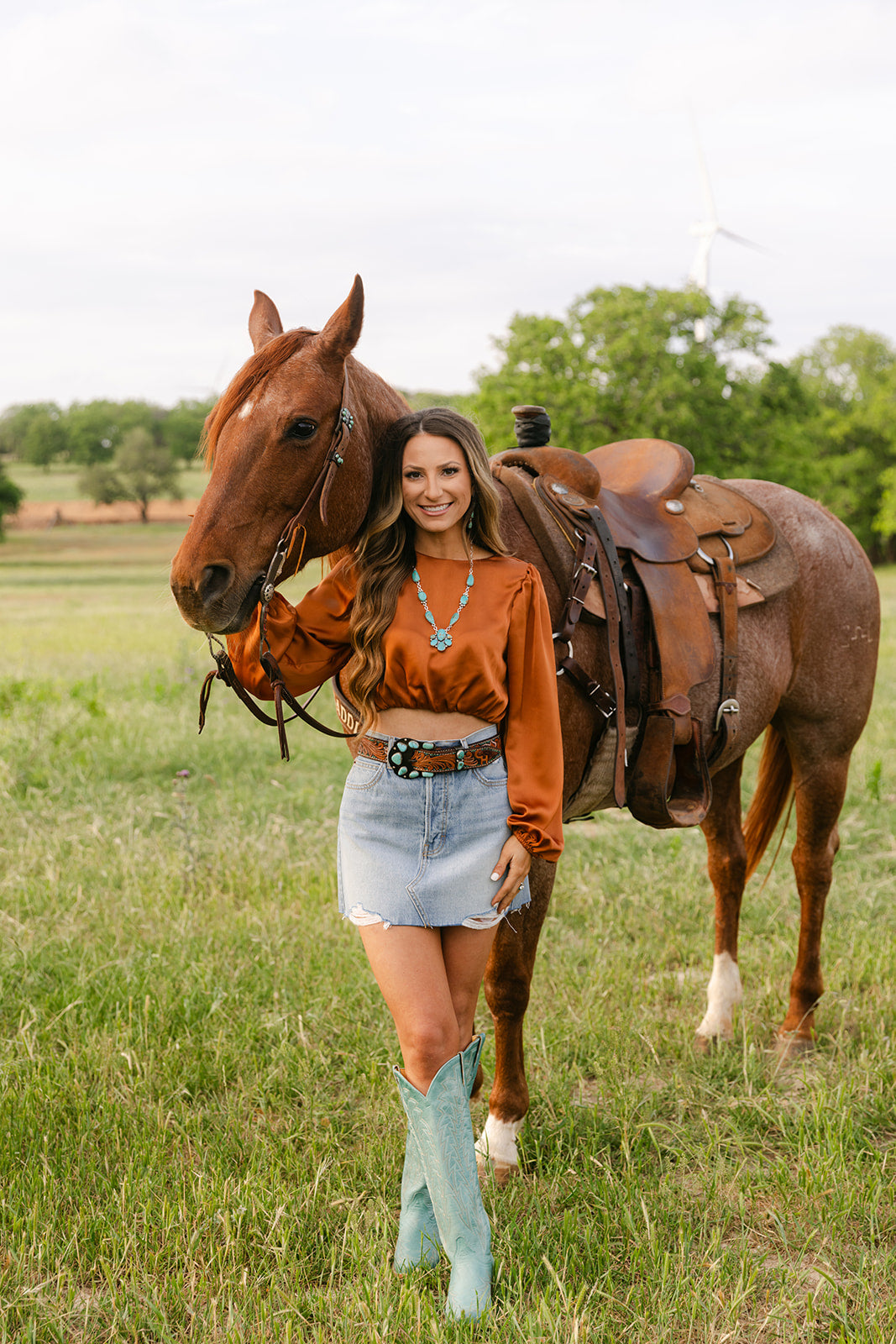 The Creedmore Denim Skirt