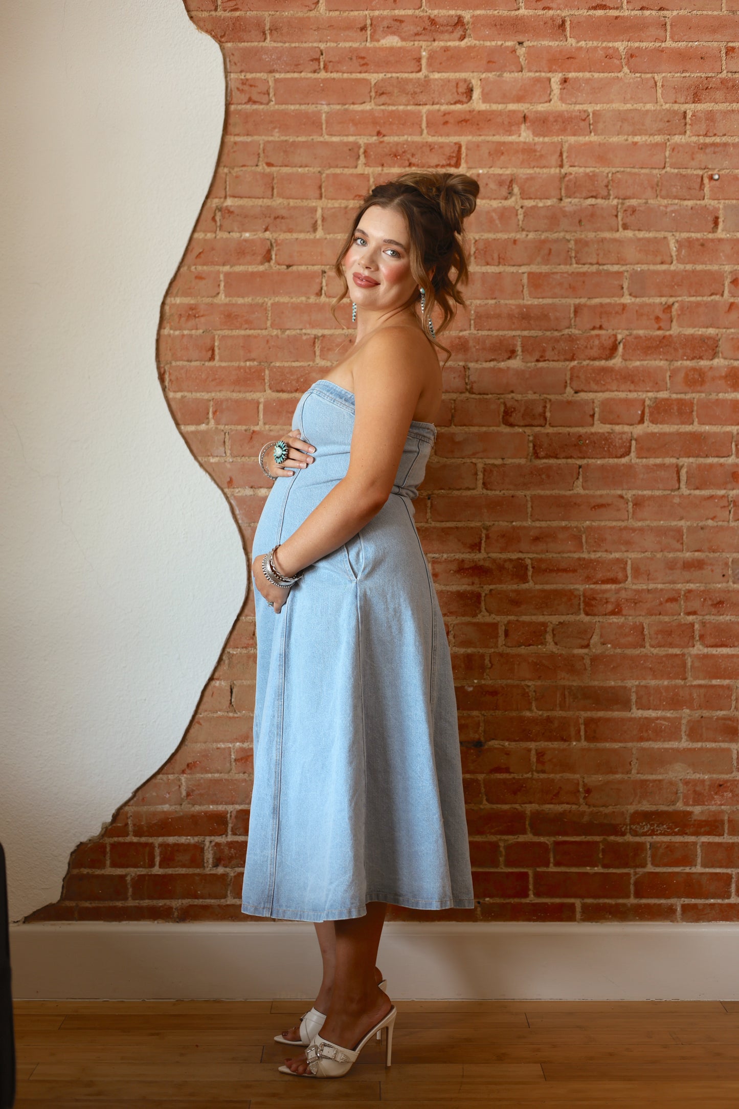 The Daylen Denim Dress