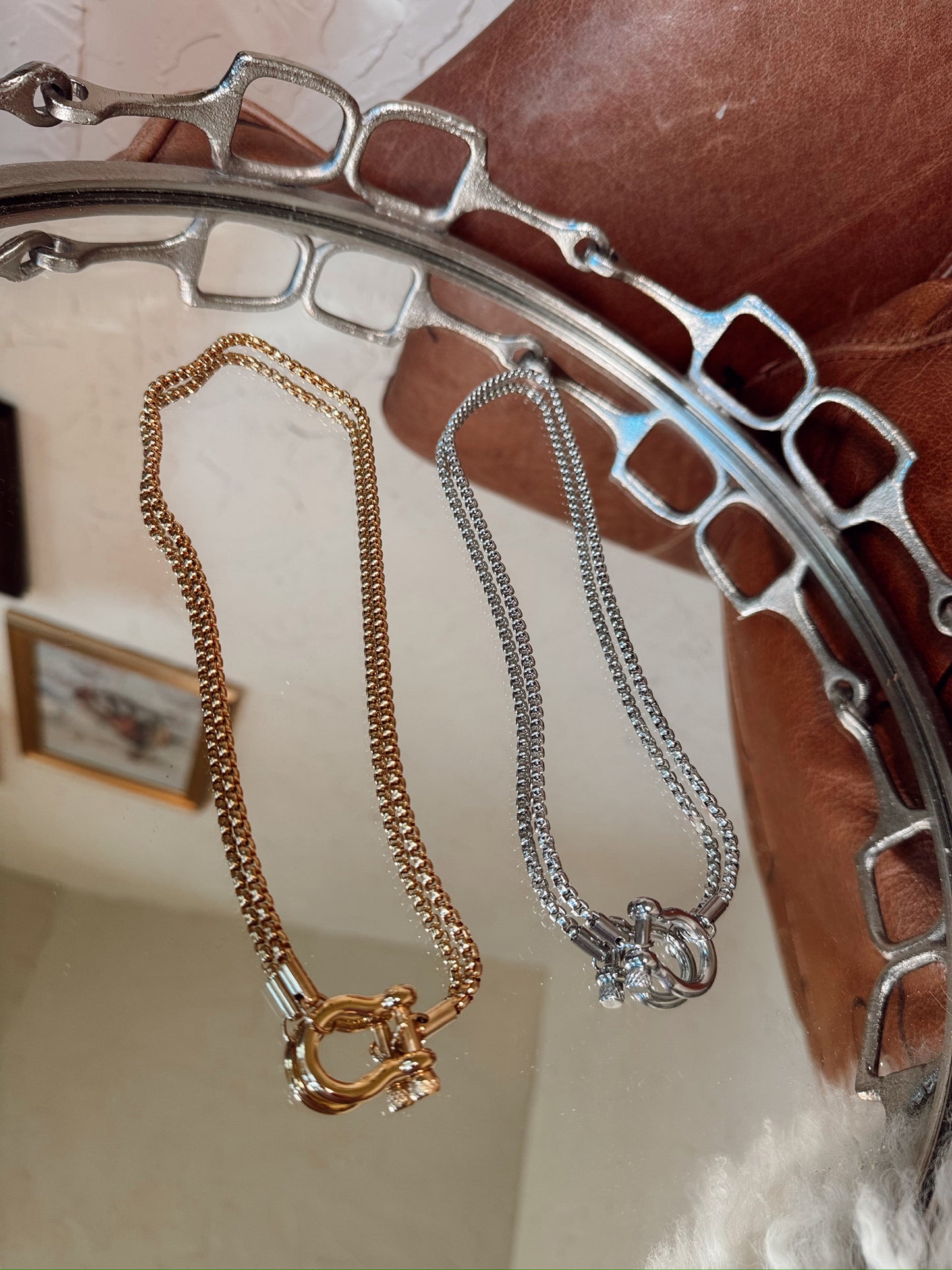 The Colt Necklace {GOLD + SILVER}