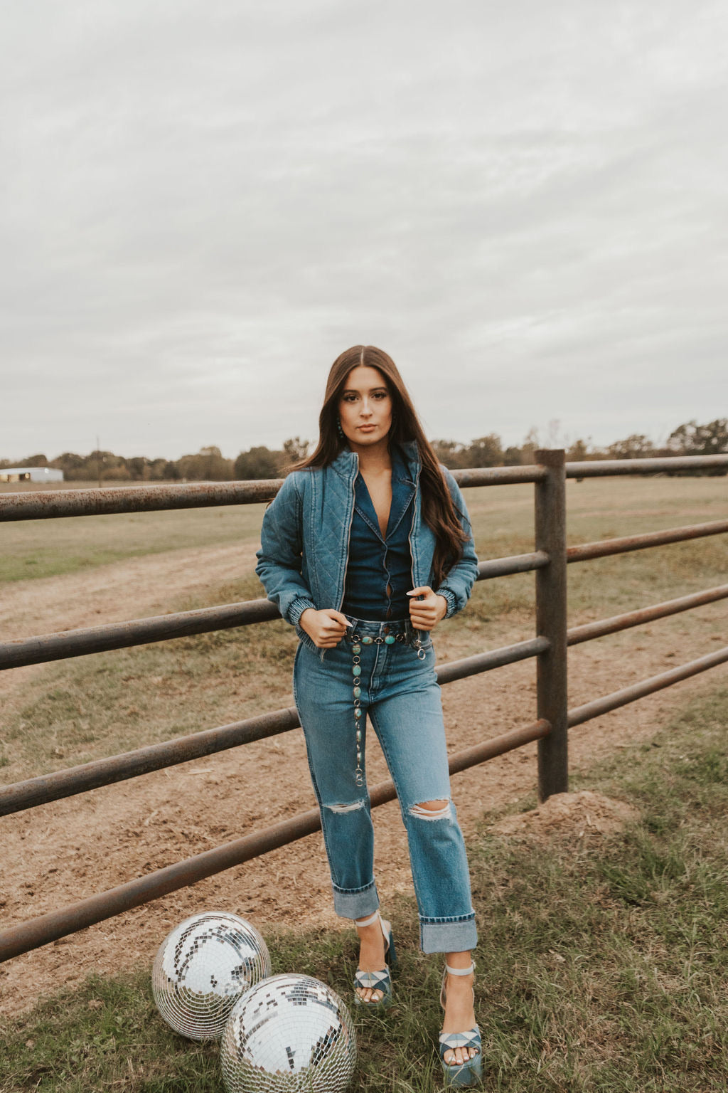 The Dakota Quilted Denim Jacket