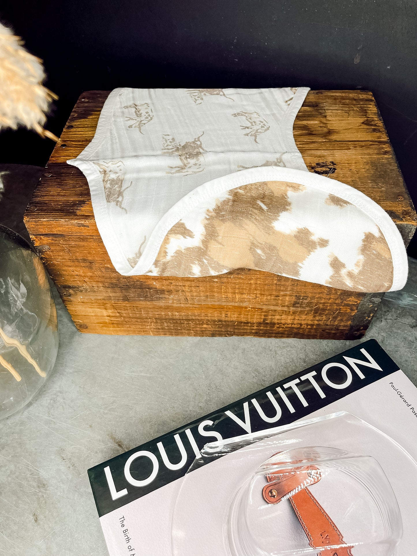 The 2 Pack Forever Cowboys & Cowgirls Burb Cloth Bibs