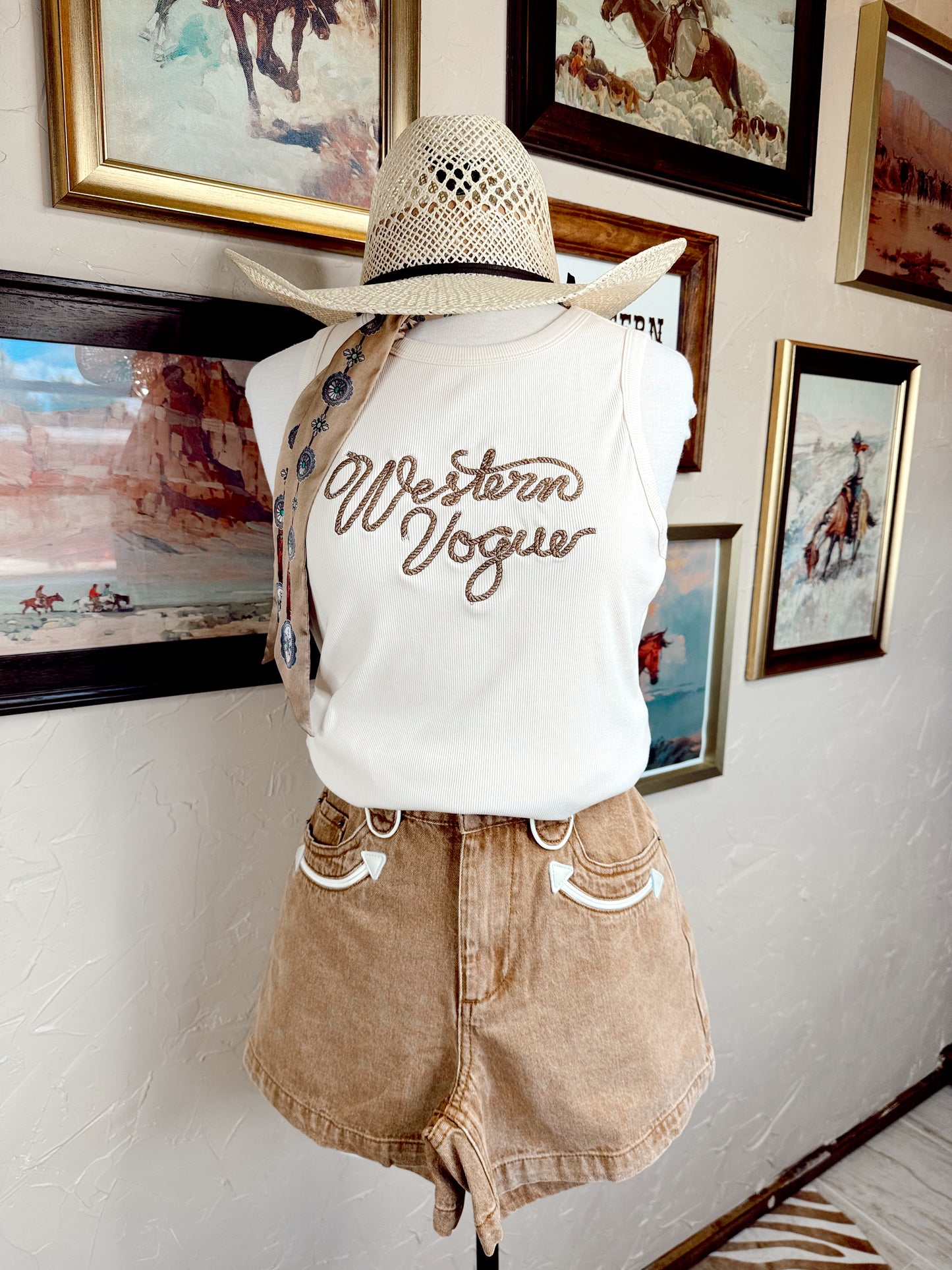 The Western Vogue Tank
