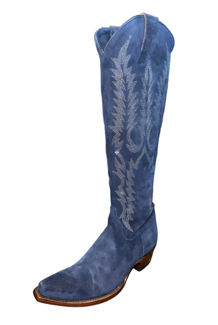 Old Gringo Mayra Boots in Indigo Suede