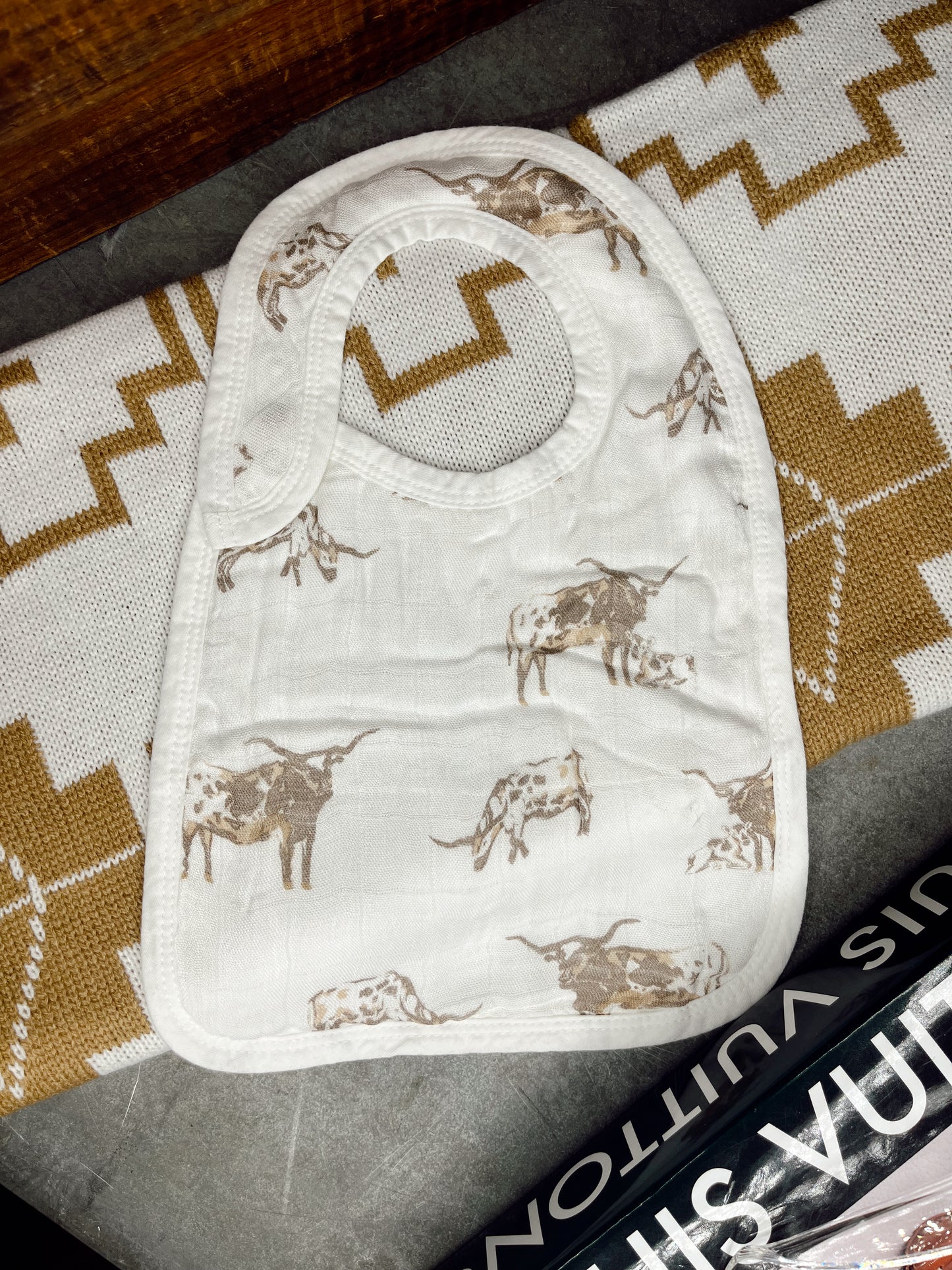 The Forever Cowboys & Cowgirls Snap Bibs
