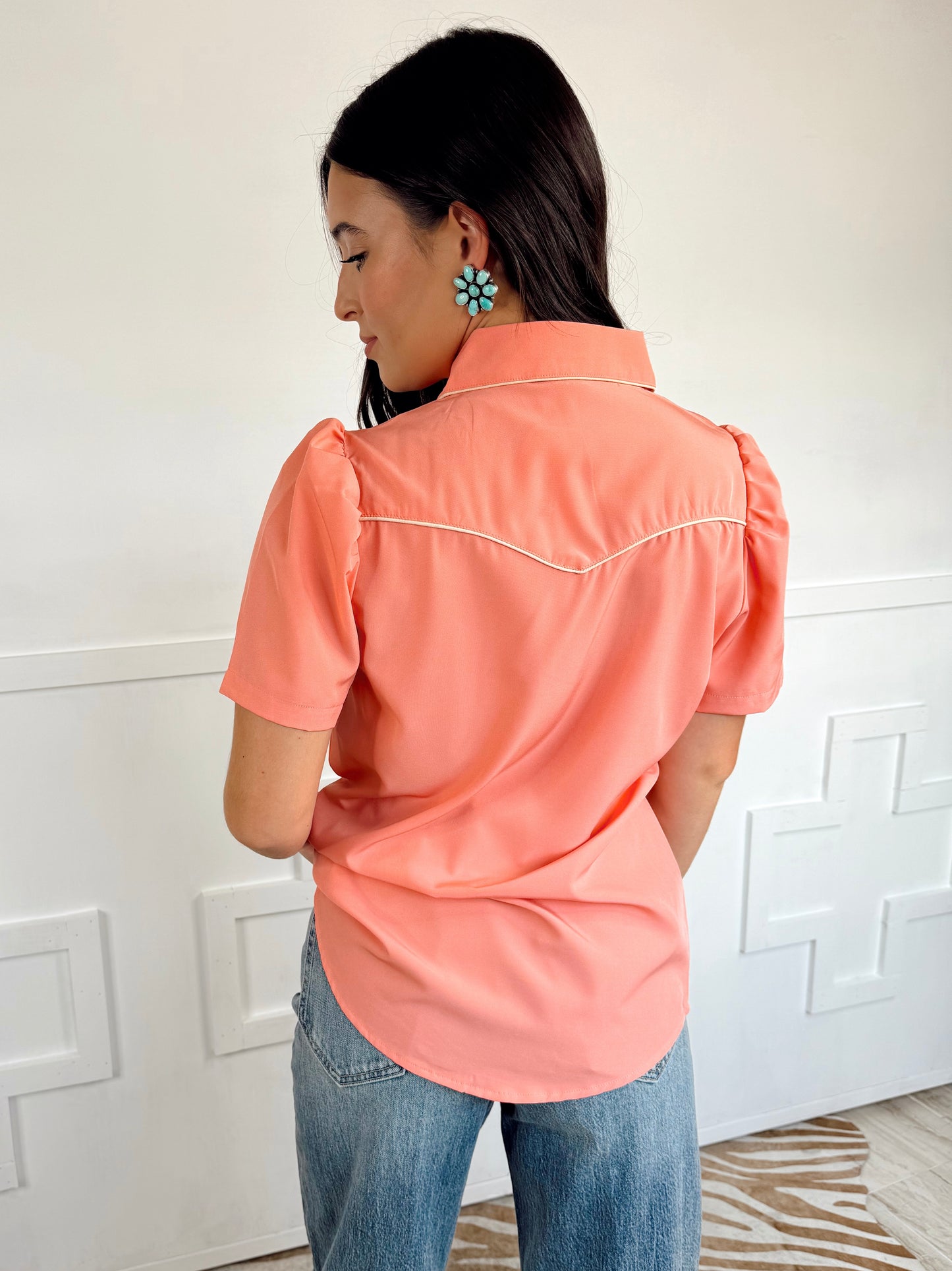 The Peach Arrow Top