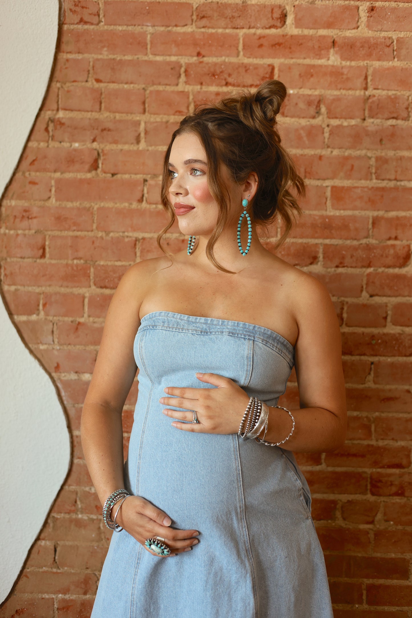 The Daylen Denim Dress