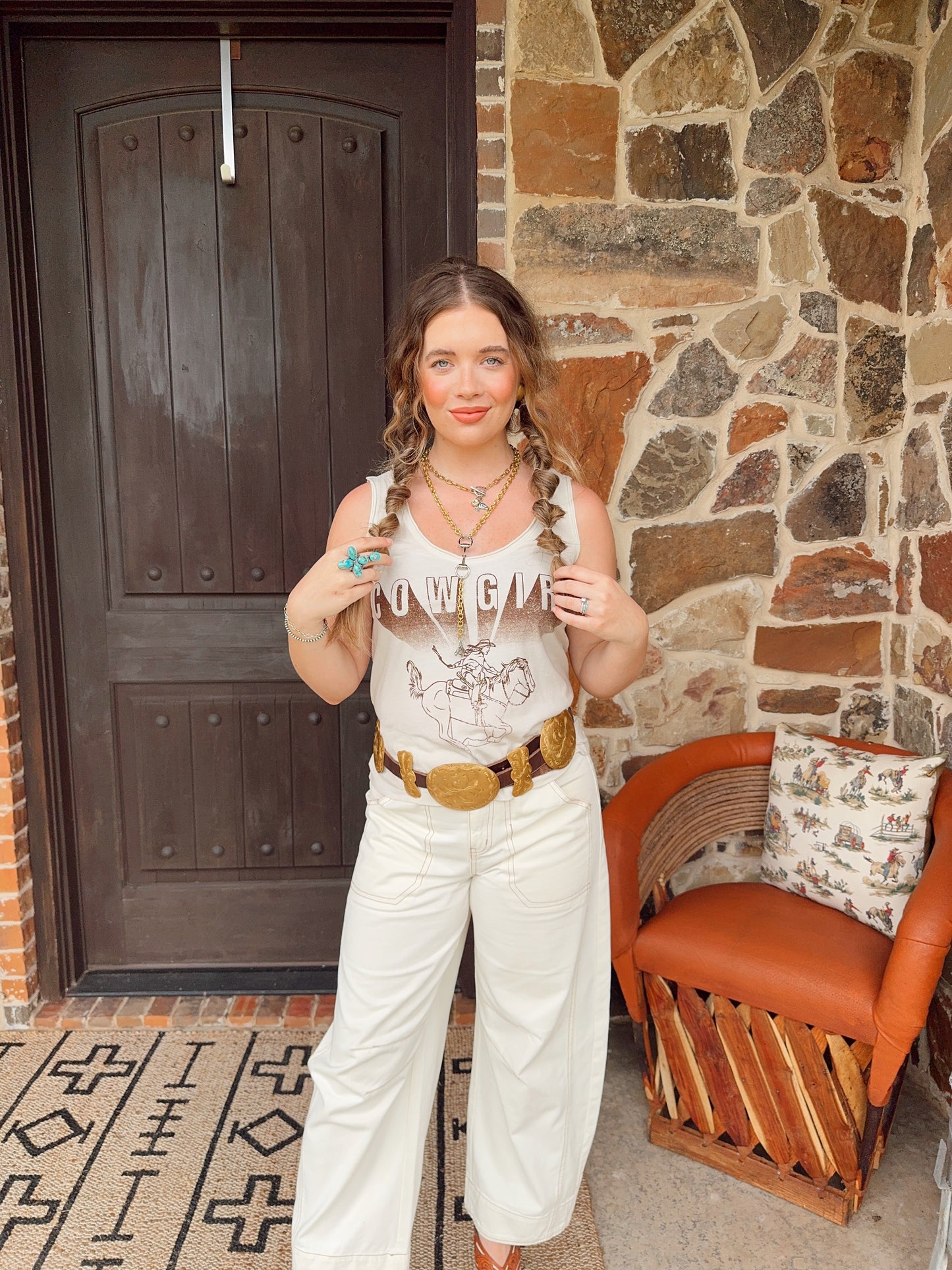 Fast Horses Cowgirl Tank