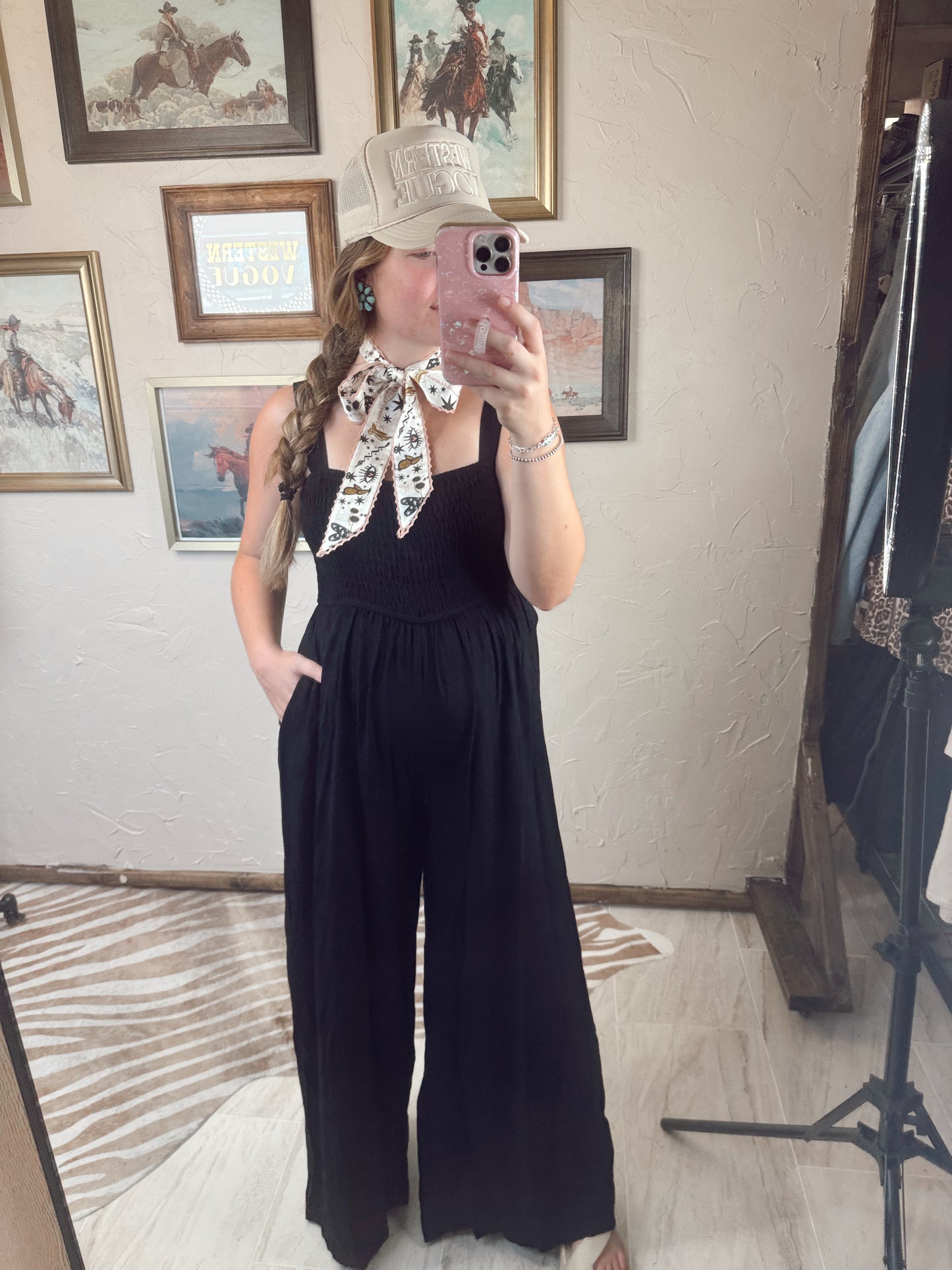 The Jasper Jumpsuit in Black
