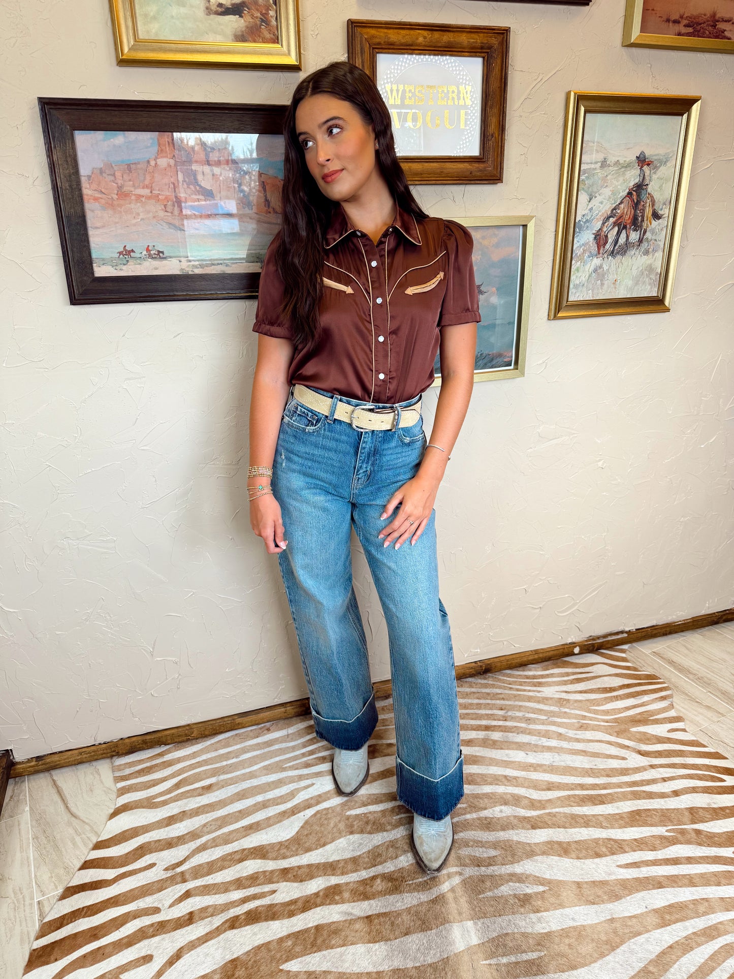 The Brown Arrow Top
