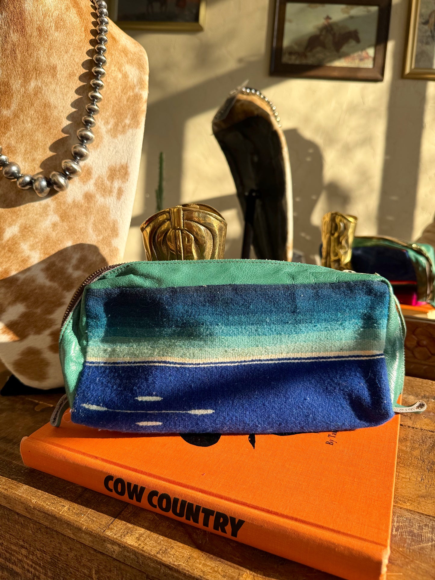The Rail 3 Ranch Makeup Brush Pouch