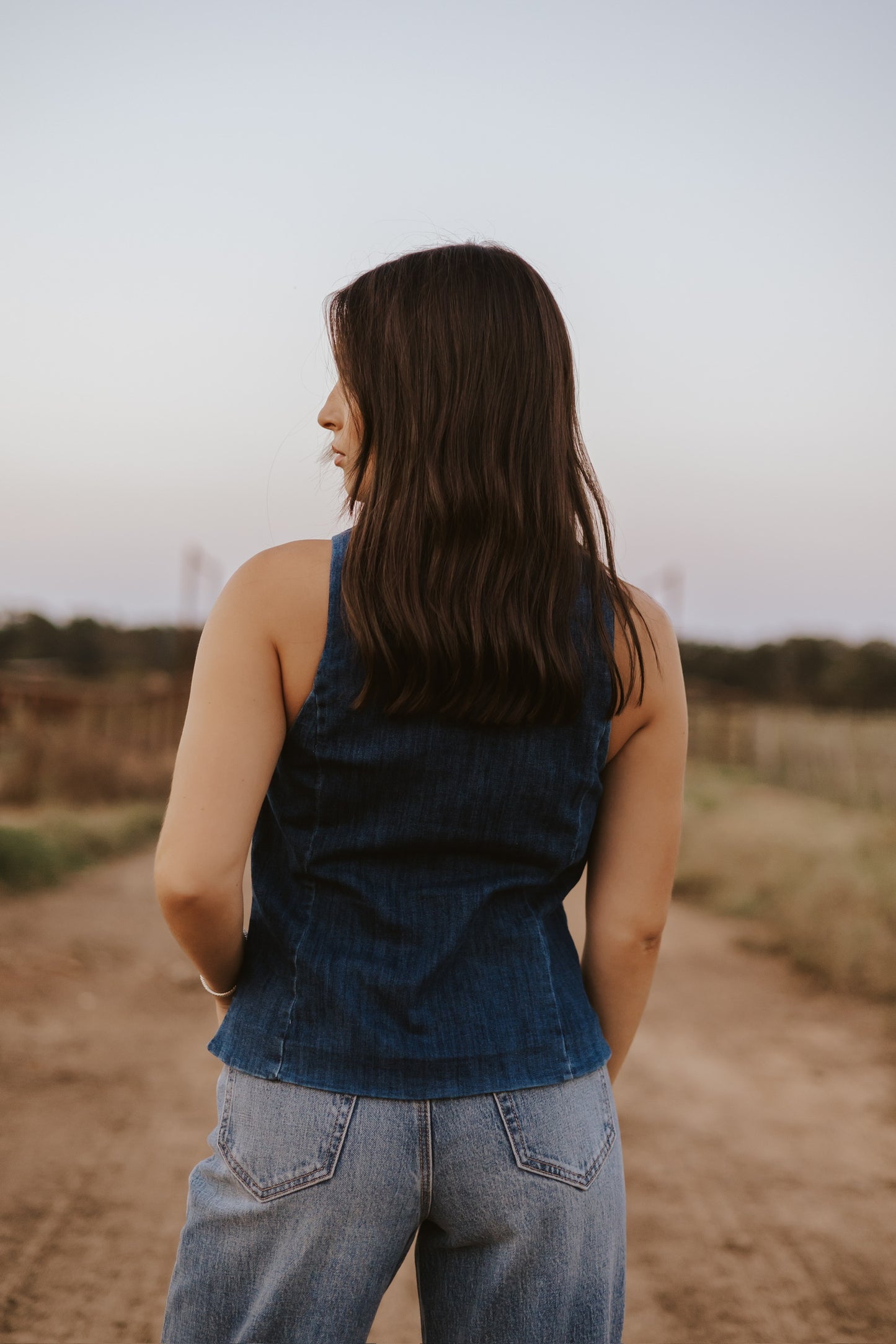 The Dax Denim Top