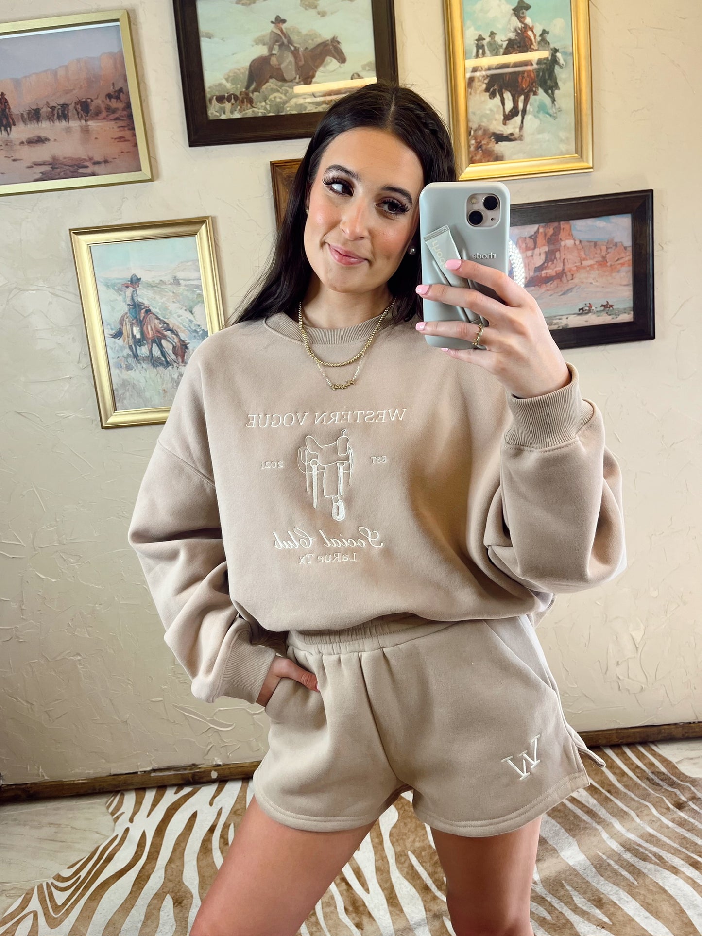 The Western Vogue Social Club Sweatshirt